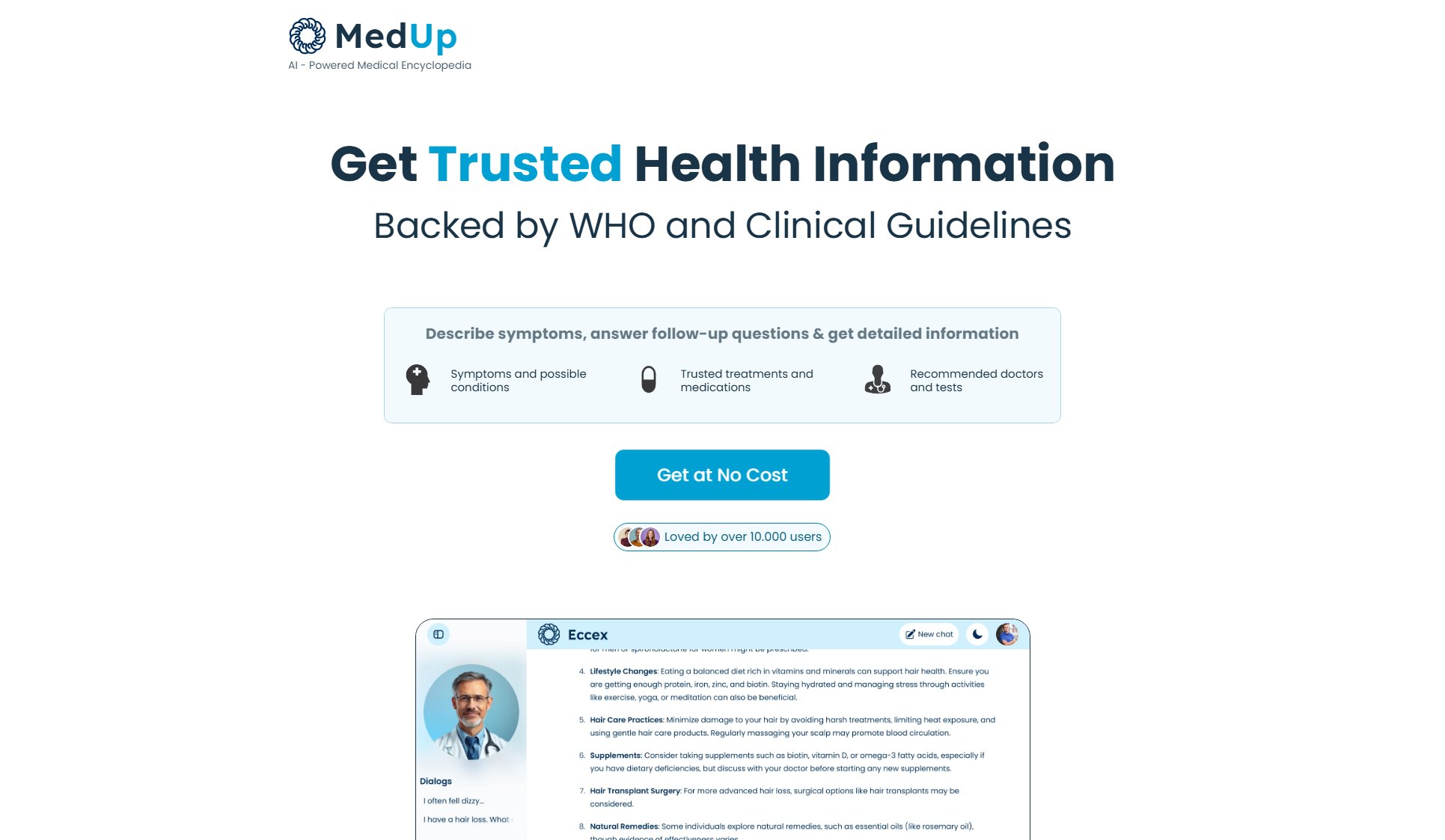 MedUp MedUp Interface & Screenshots MedUp MedUp Interface & Screenshots