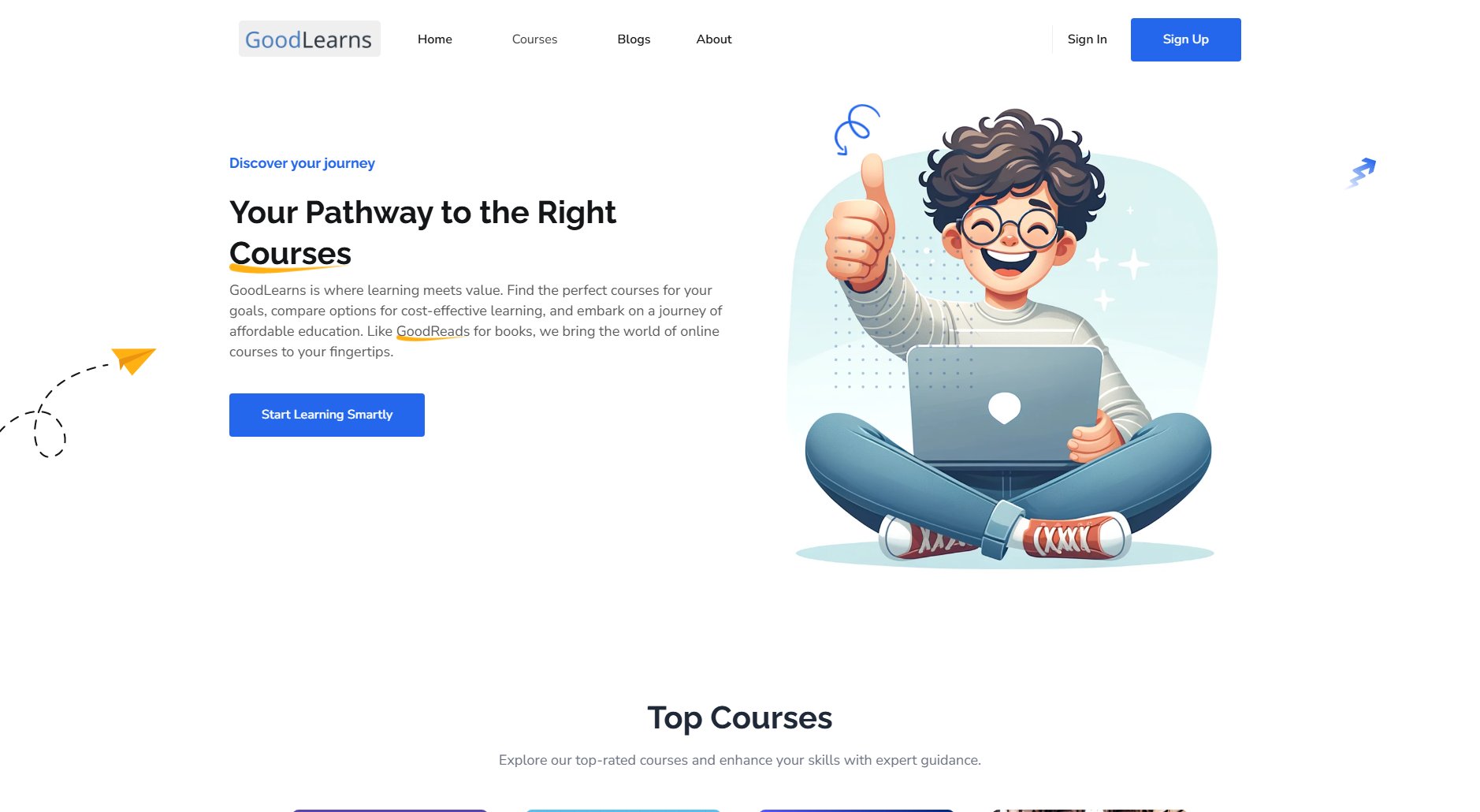 GoodLearns GoodLearns Interface & Screenshots
