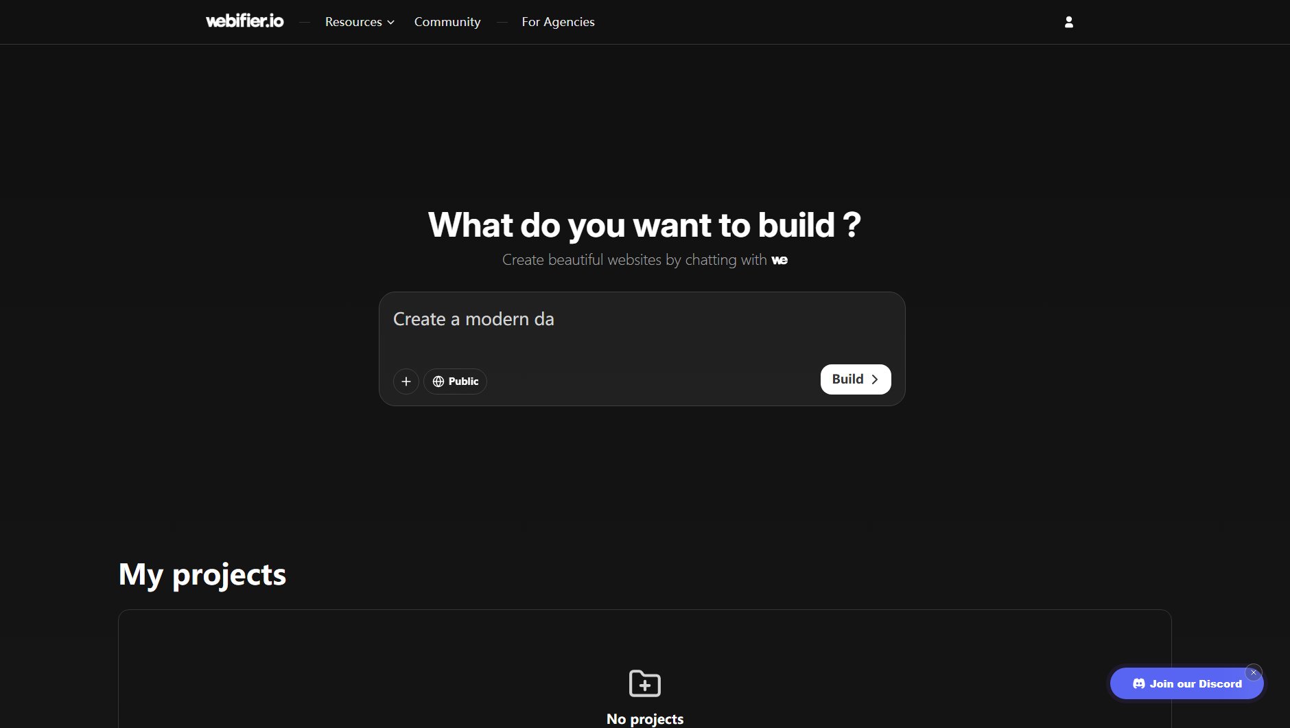 Webifier Webifier Interface & Screenshots