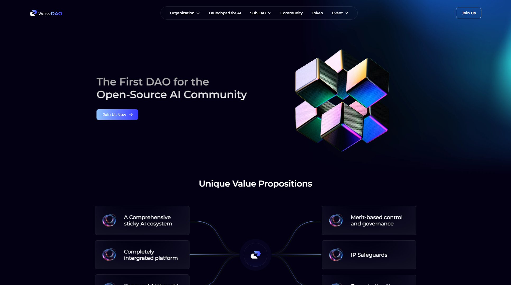 WowDAO WowDAO Interface & Screenshots WowDAO WowDAO Interface & Screenshots