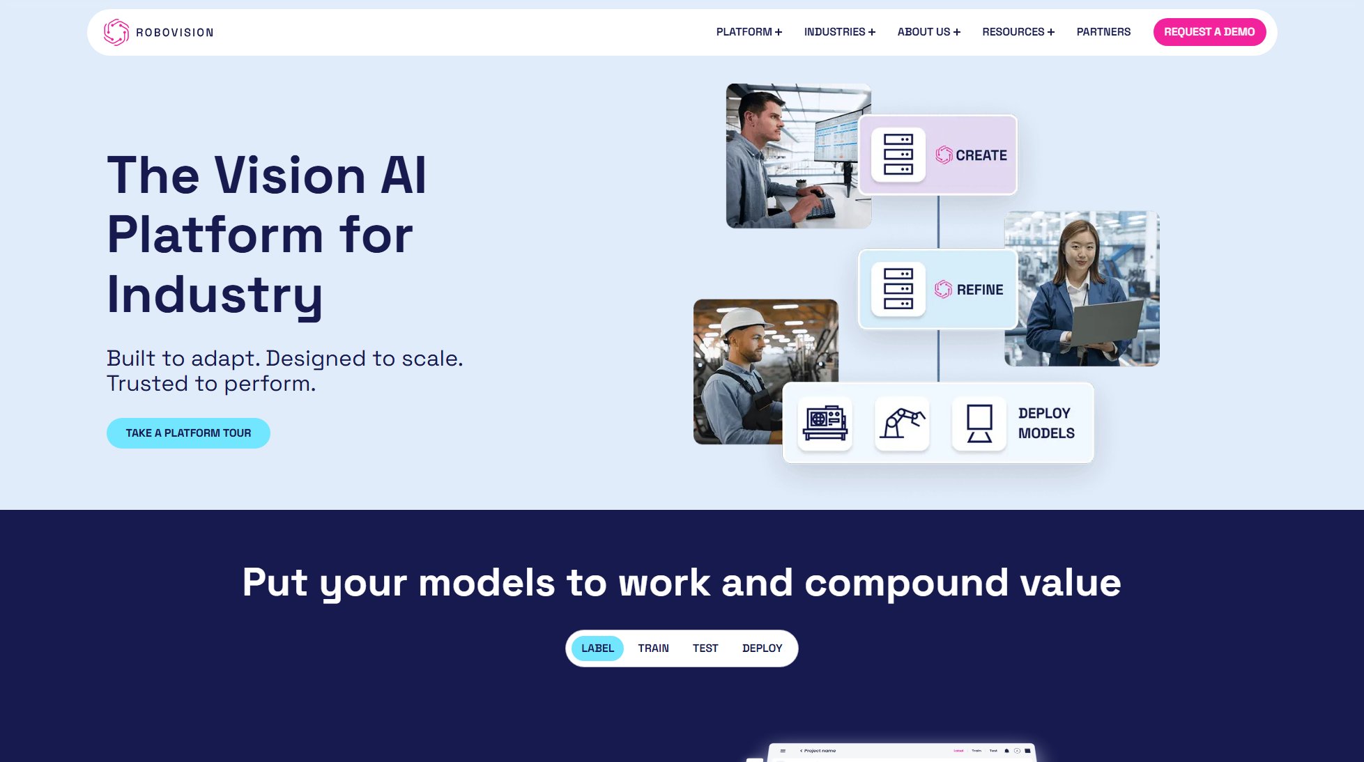 Robovision Robovision Interface & Screenshots Robovision Robovision Interface & Screenshots