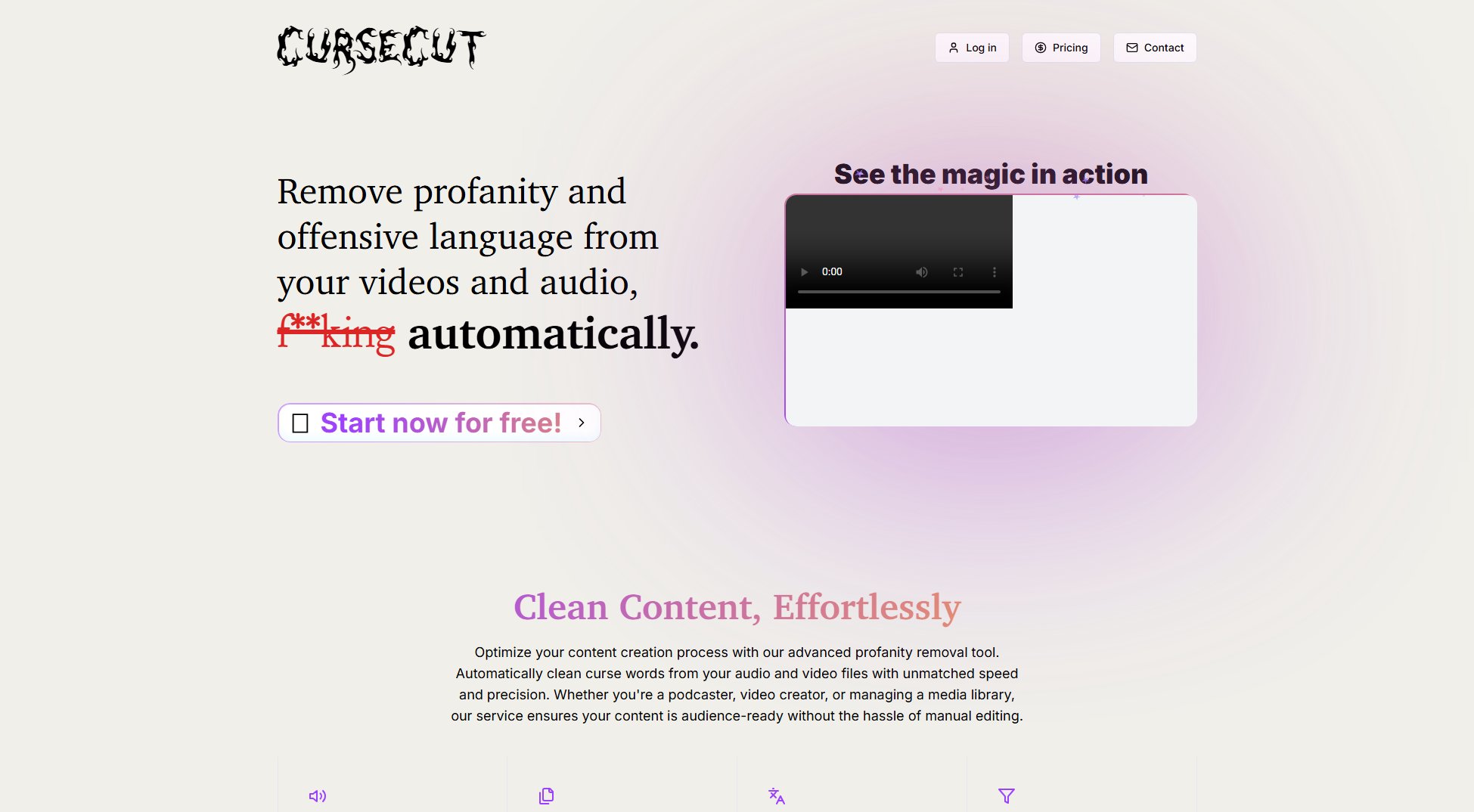 CurseCut CurseCut Interface & Screenshots CurseCut CurseCut Interface & Screenshots