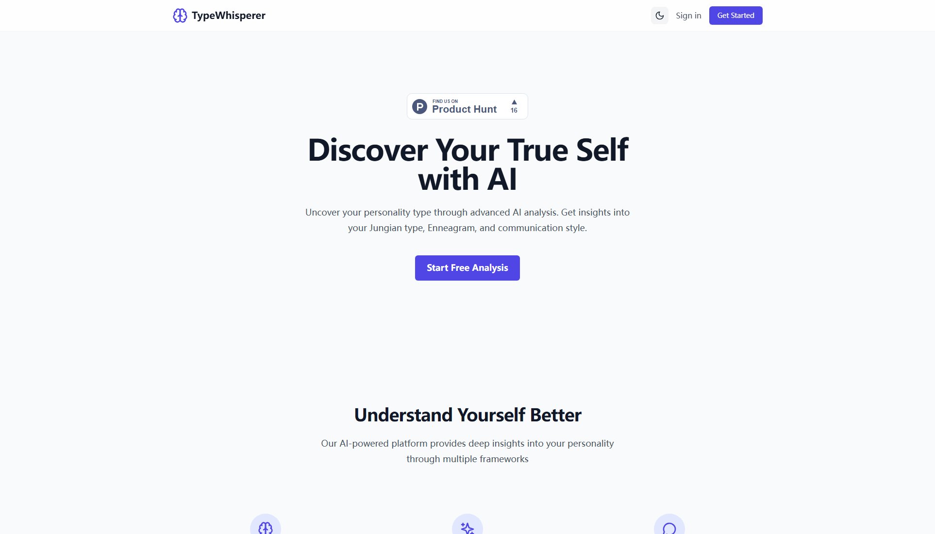 TypeWhisperer - AI Personality Decoder TypeWhisperer - AI Personality Decoder Interface & Screenshots TypeWhisperer - AI Personality Decoder TypeWhisperer - AI Personality Decoder Interface & Screenshots