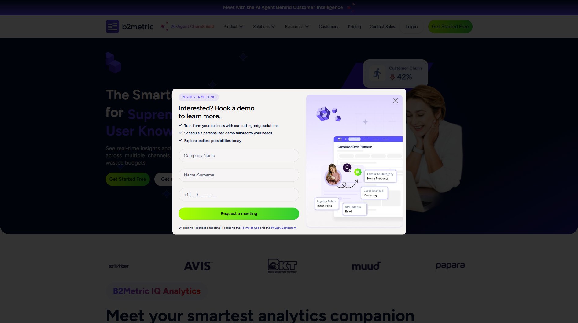 B2Metric B2Metric Interface & Screenshots B2Metric B2Metric Interface & Screenshots