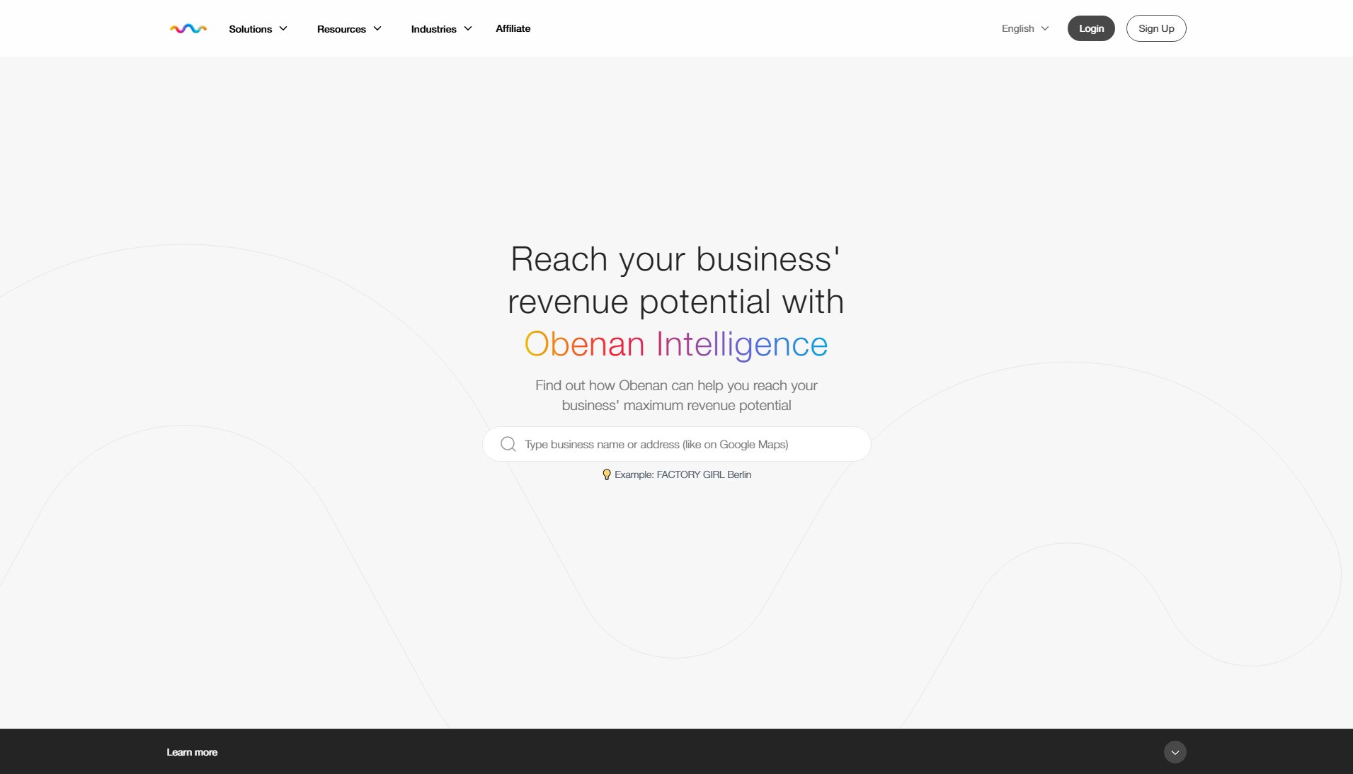 Obenan Intelligence Obenan Intelligence Interface & Screenshots Obenan Intelligence Obenan Intelligence Interface & Screenshots