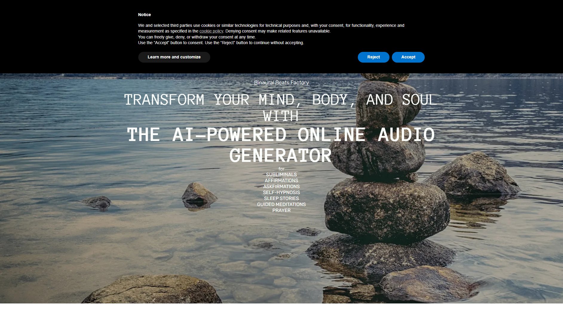 Binaural Beats Factory Binaural Beats Factory Interface & Screenshots Binaural Beats Factory Binaural Beats Factory Interface & Screenshots