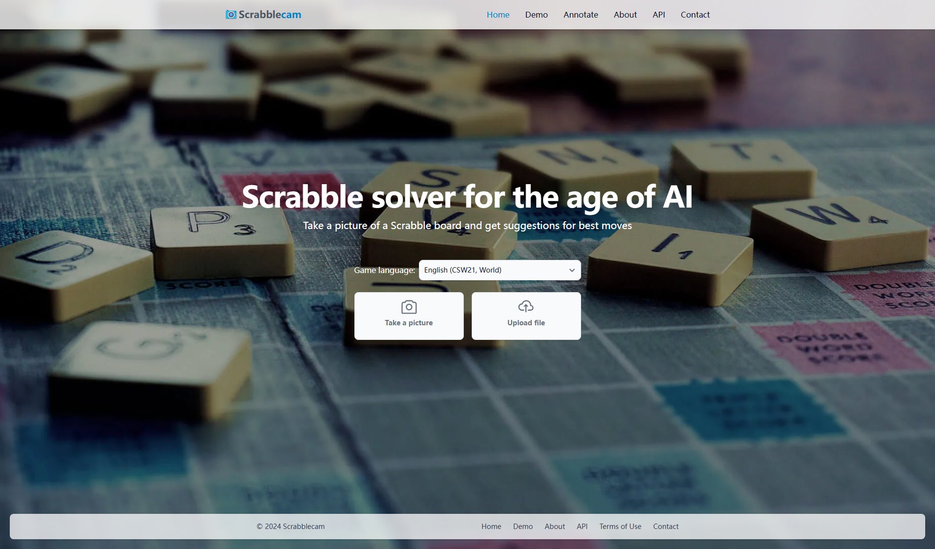 Scrabblecam Scrabblecam Interface & Screenshots Scrabblecam Scrabblecam Interface & Screenshots