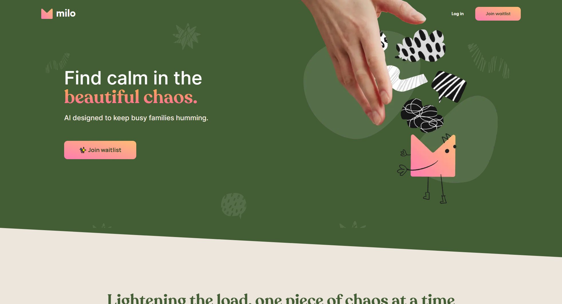 Milo Milo Interface & Screenshots