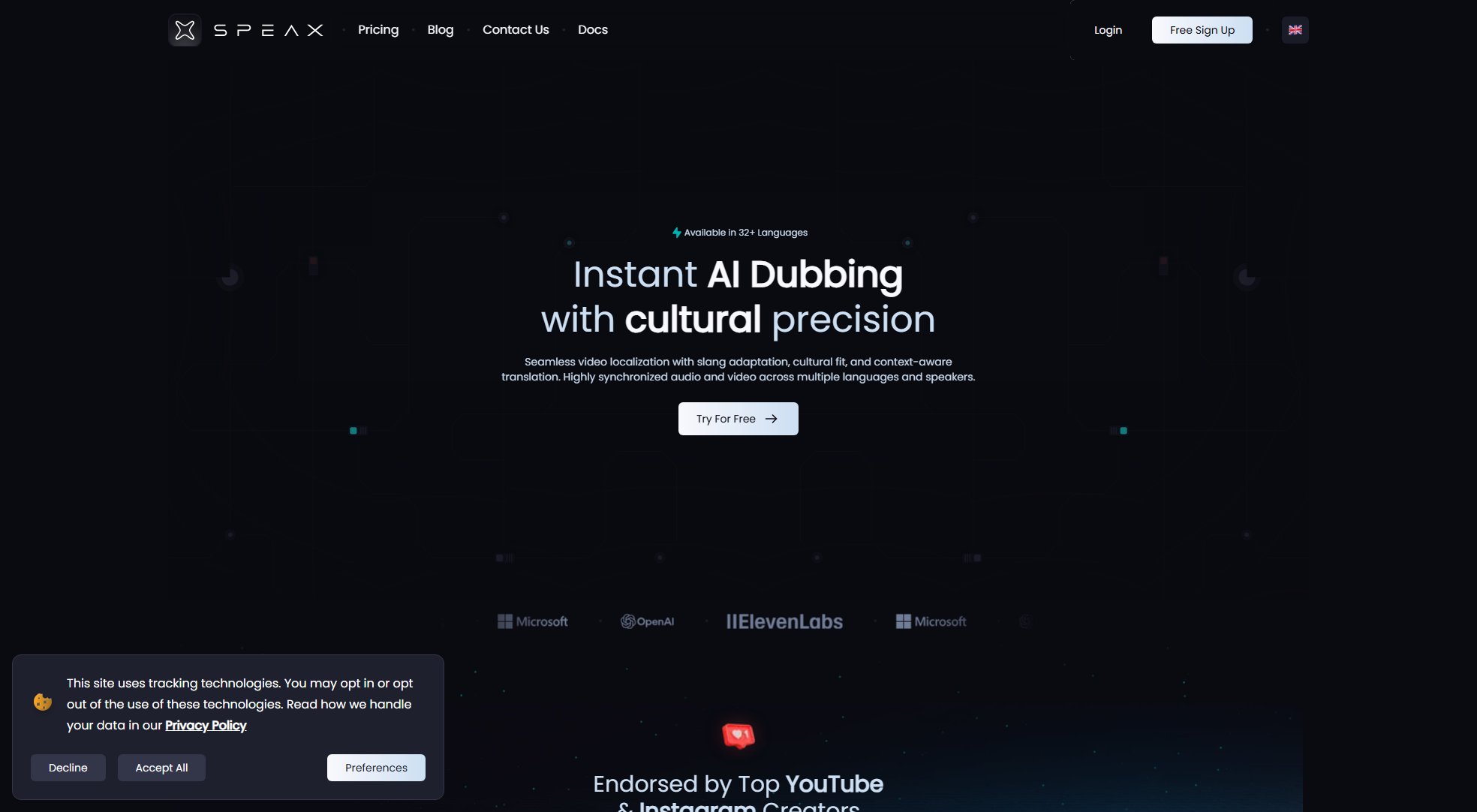 Speax.ai Speax.ai Interface & Screenshots Speax.ai Speax.ai Interface & Screenshots