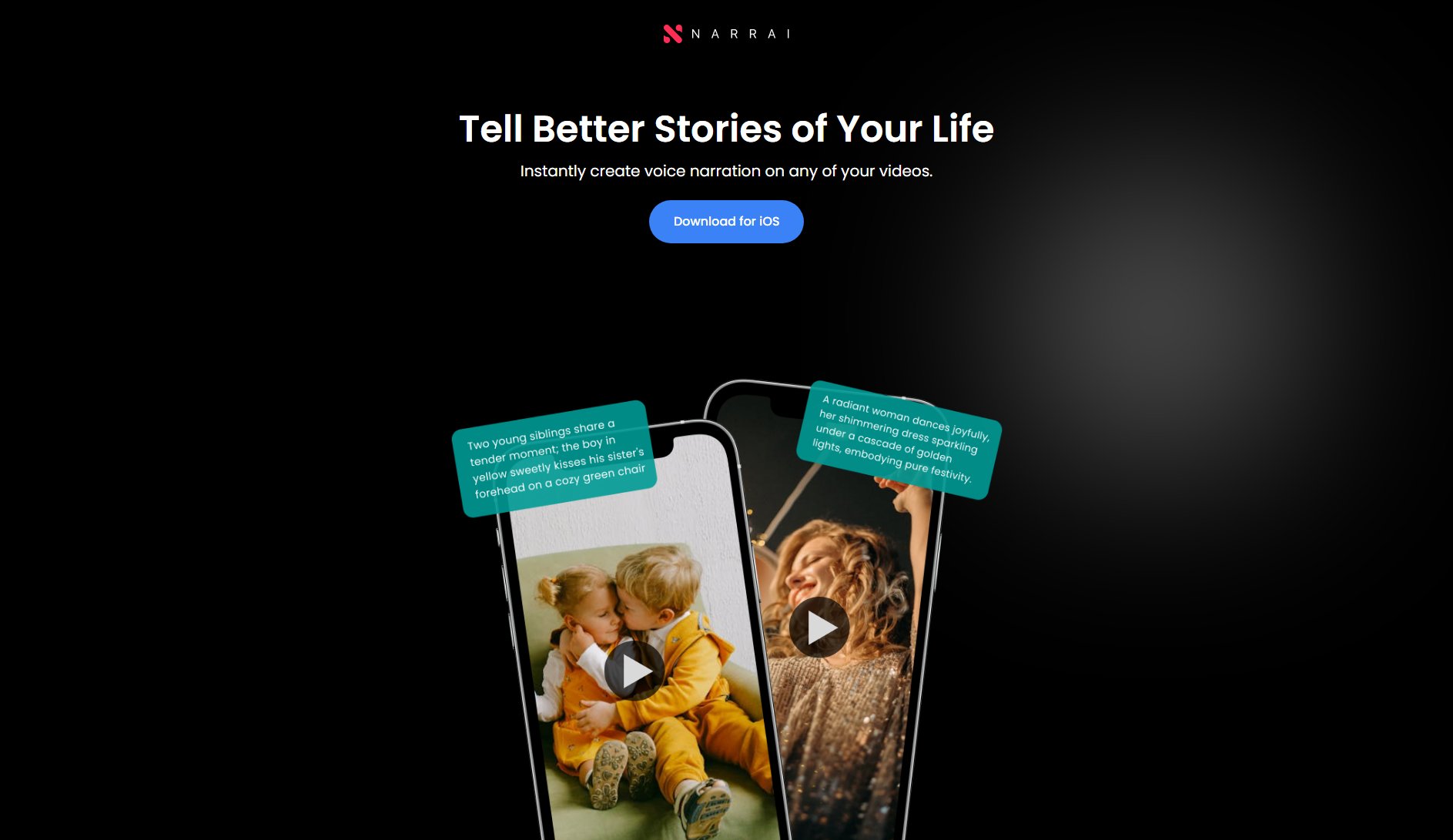 NarrAI NarrAI Interface & Screenshots
