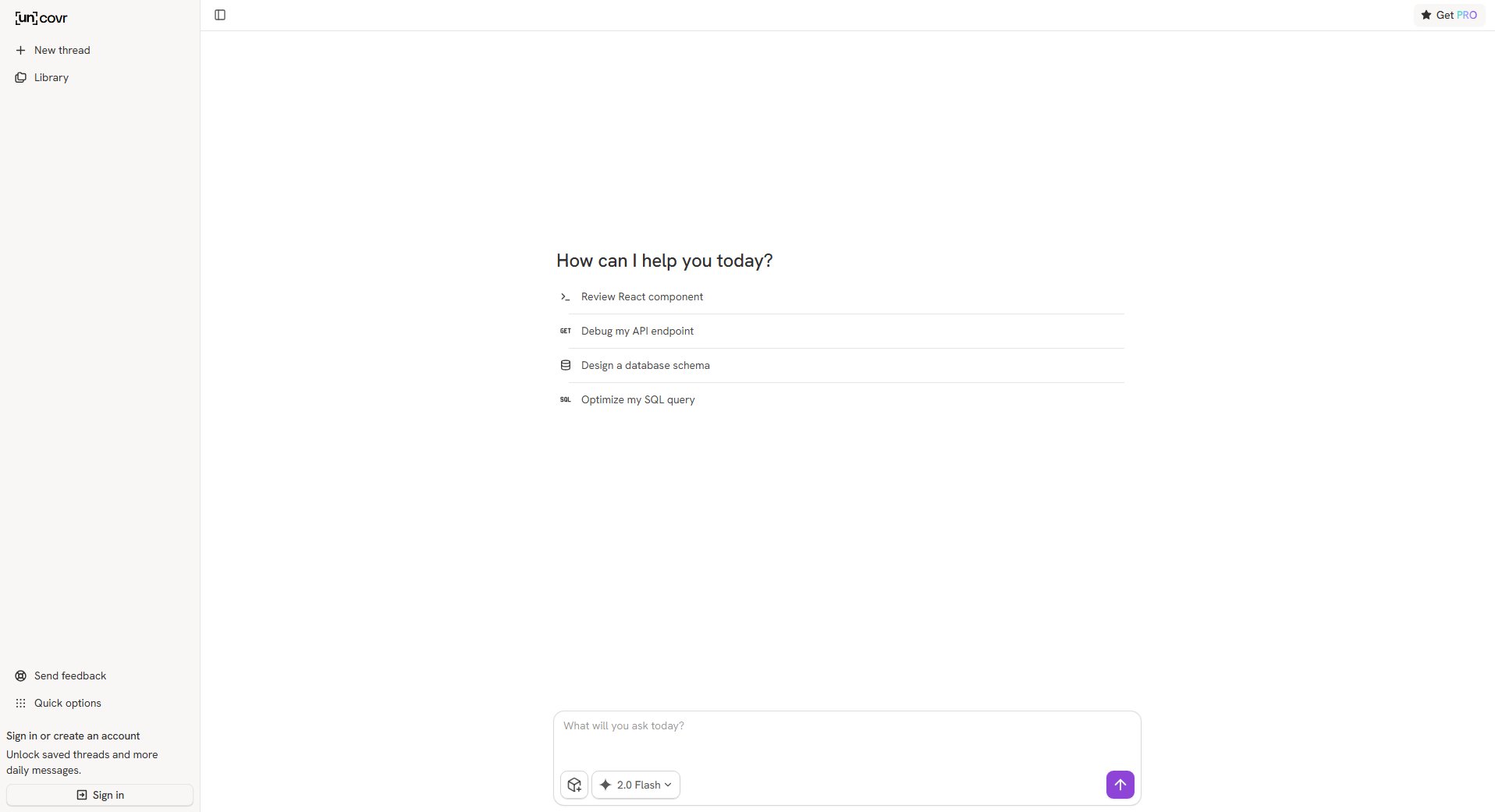 Uncovr Uncovr Interface & Screenshots Uncovr Uncovr Interface & Screenshots