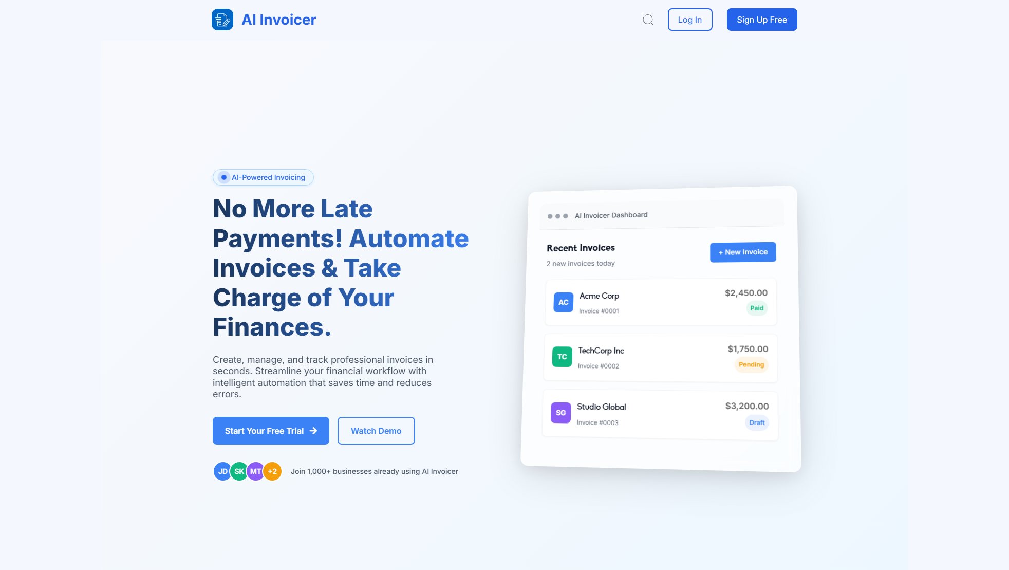 AI Invoicer AI Invoicer Interface & Screenshots AI Invoicer AI Invoicer Interface & Screenshots