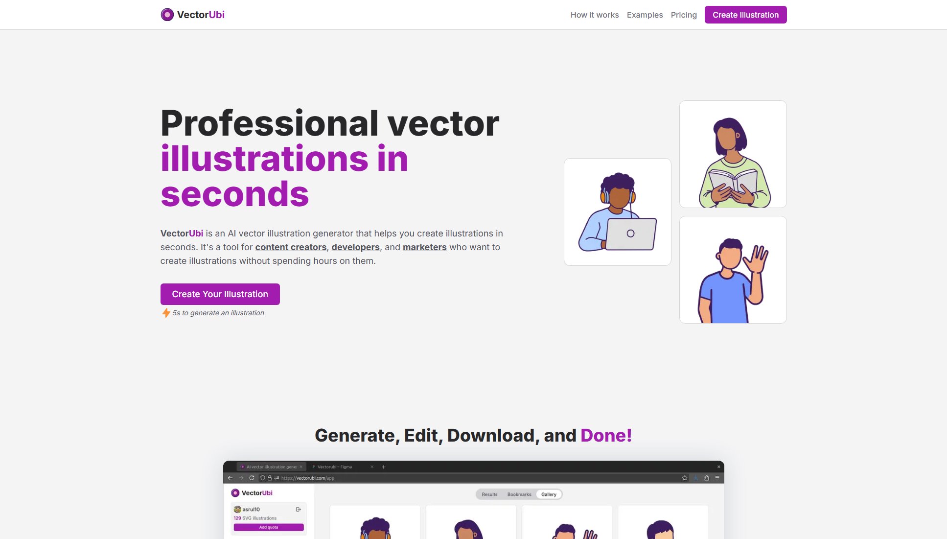 VectorUbi VectorUbi Interface & Screenshots VectorUbi VectorUbi Interface & Screenshots