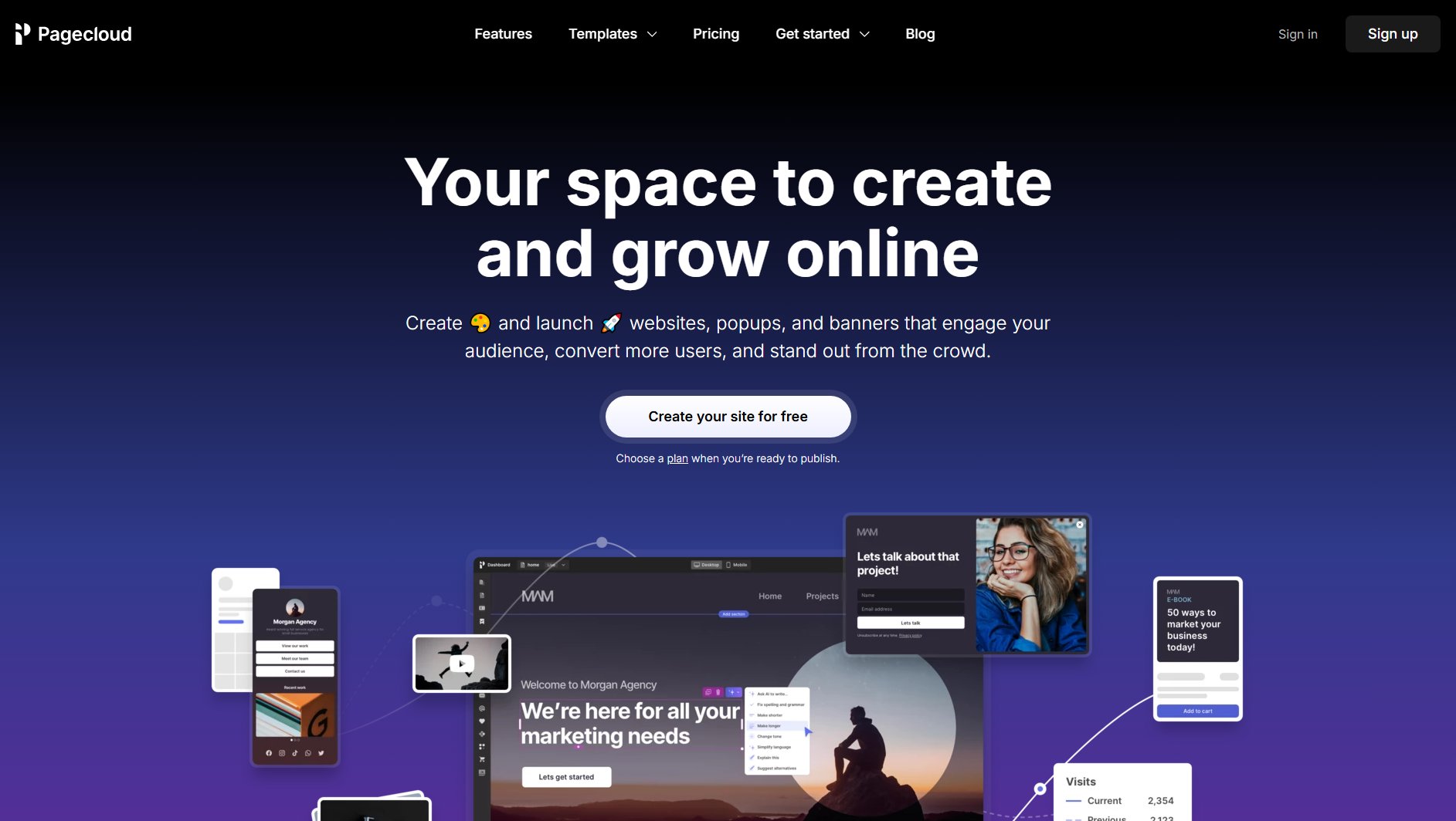 Pagecloud Pagecloud Interface & Screenshots