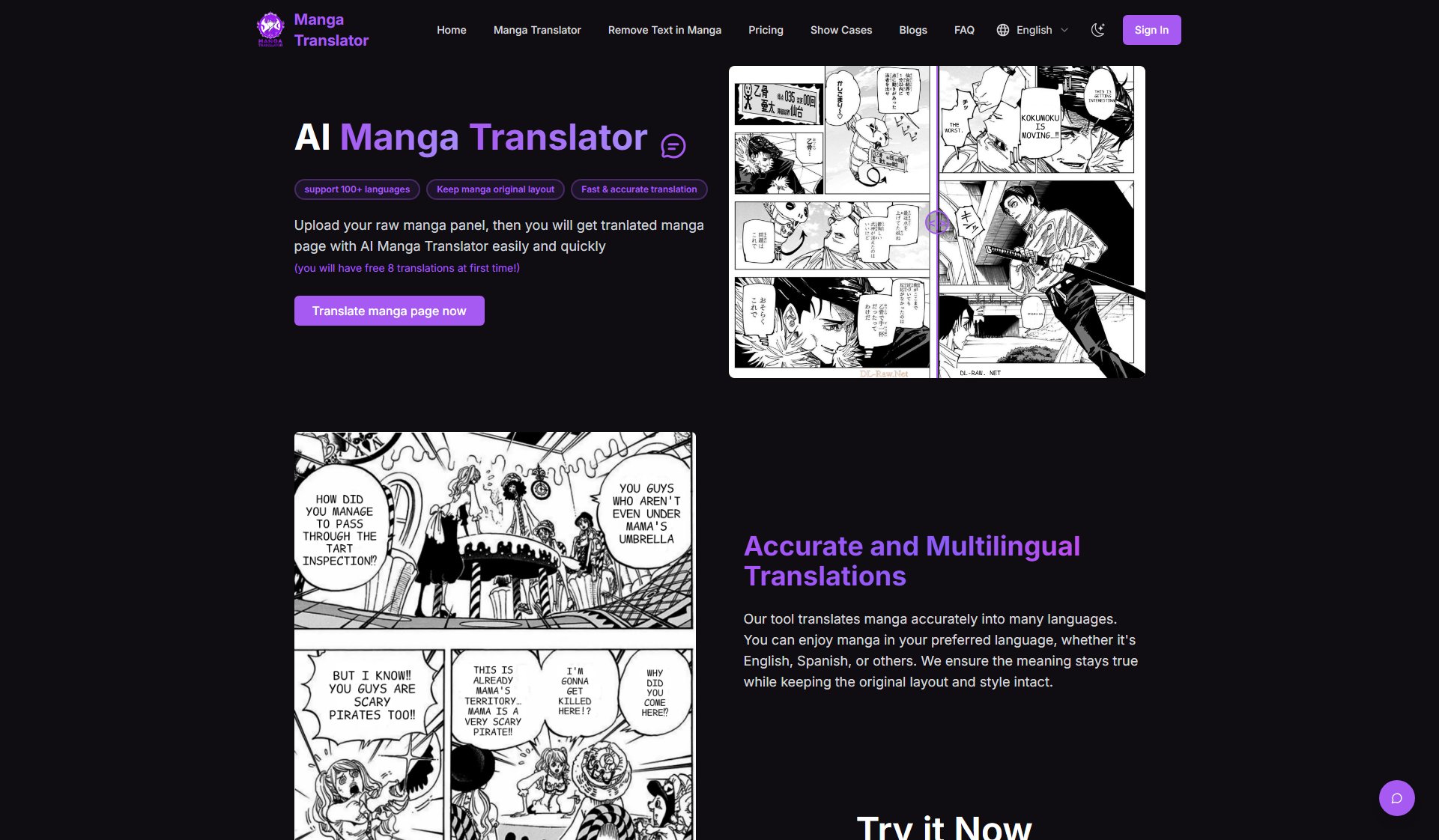 AI Manga Translator AI Manga Translator Interface & Screenshots AI Manga Translator AI Manga Translator Interface & Screenshots