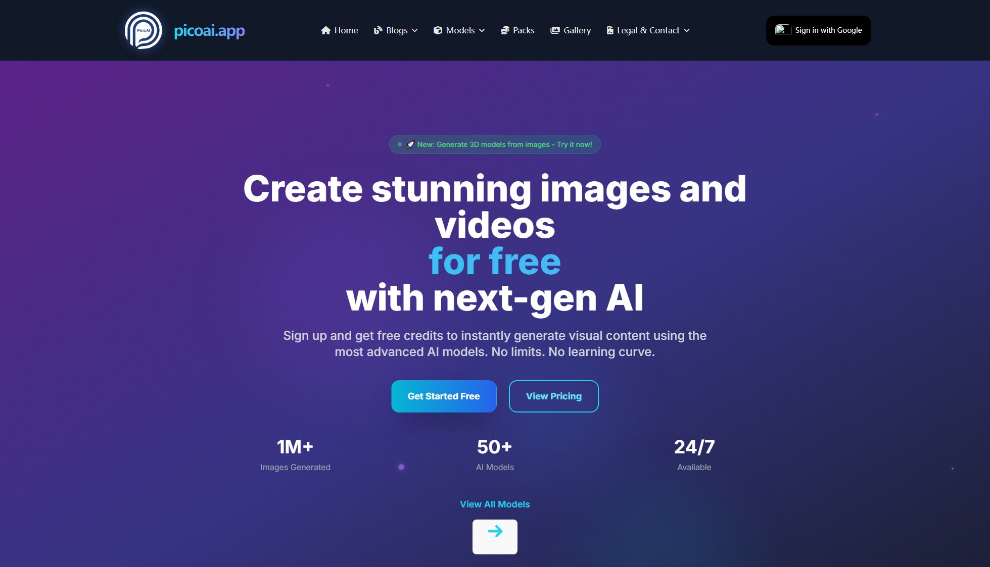 PicoAI PicoAI Interface & Screenshots PicoAI PicoAI Interface & Screenshots