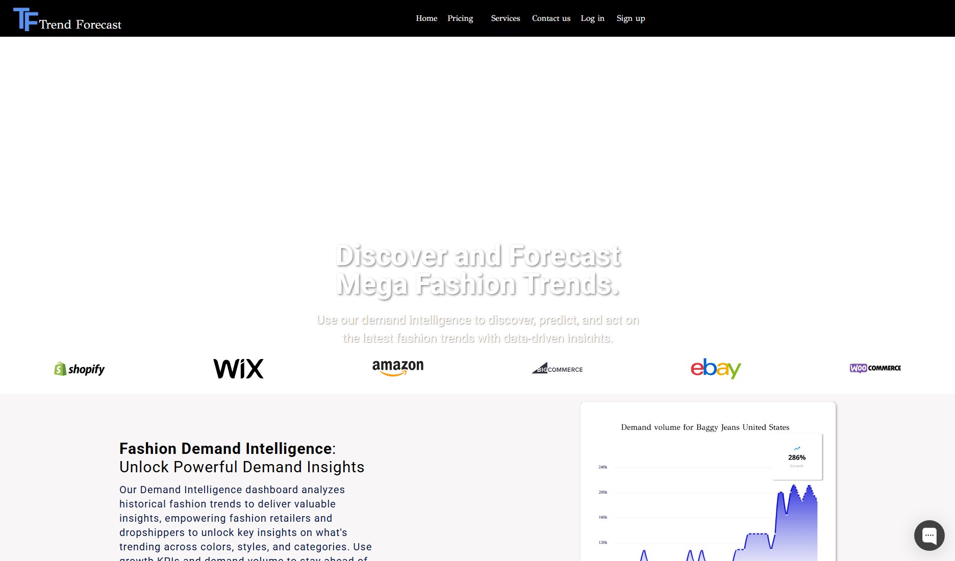 Trend Forecast Trend Forecast Interface & Screenshots