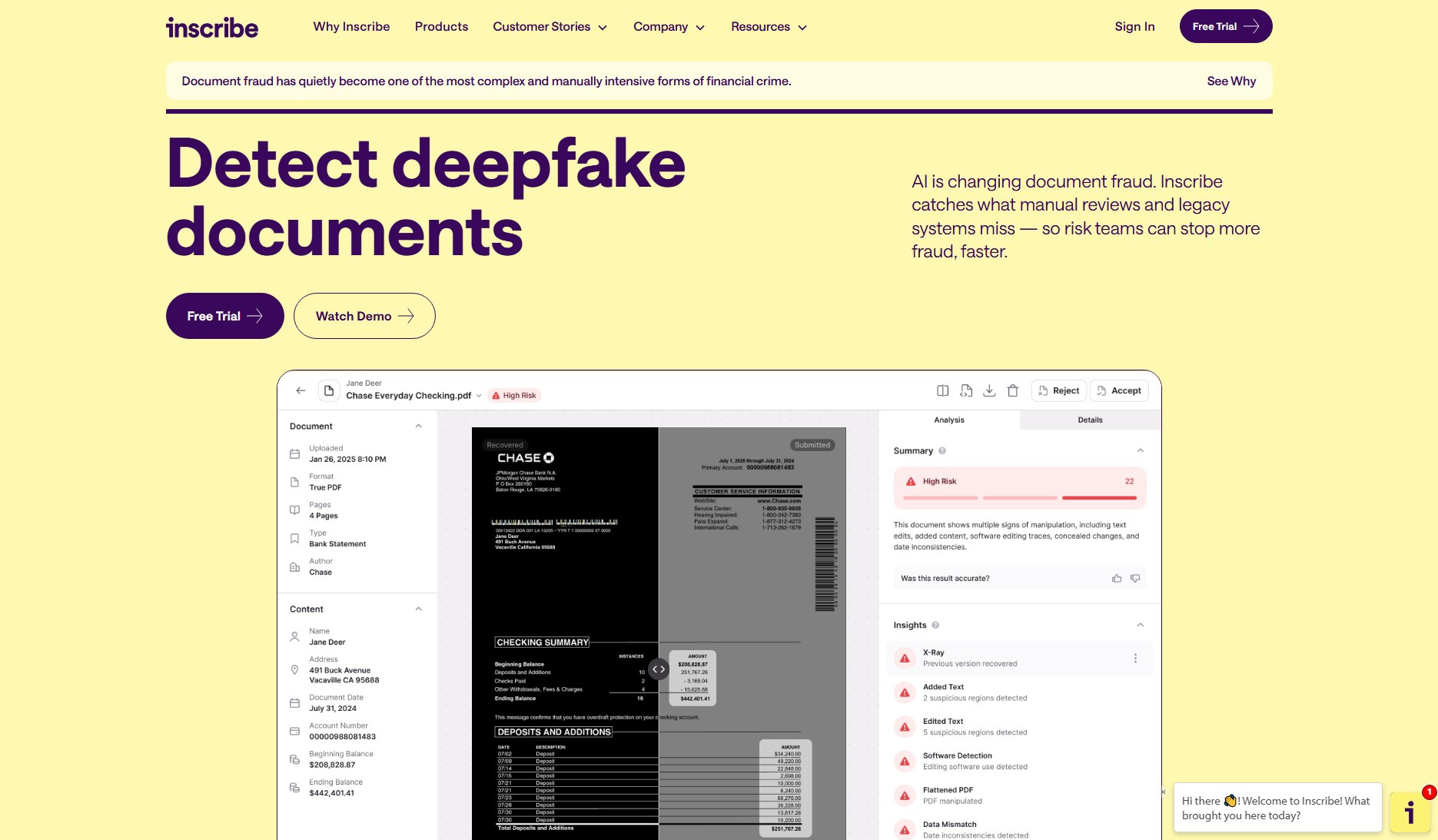 Inscribe Inscribe Interface & Screenshots