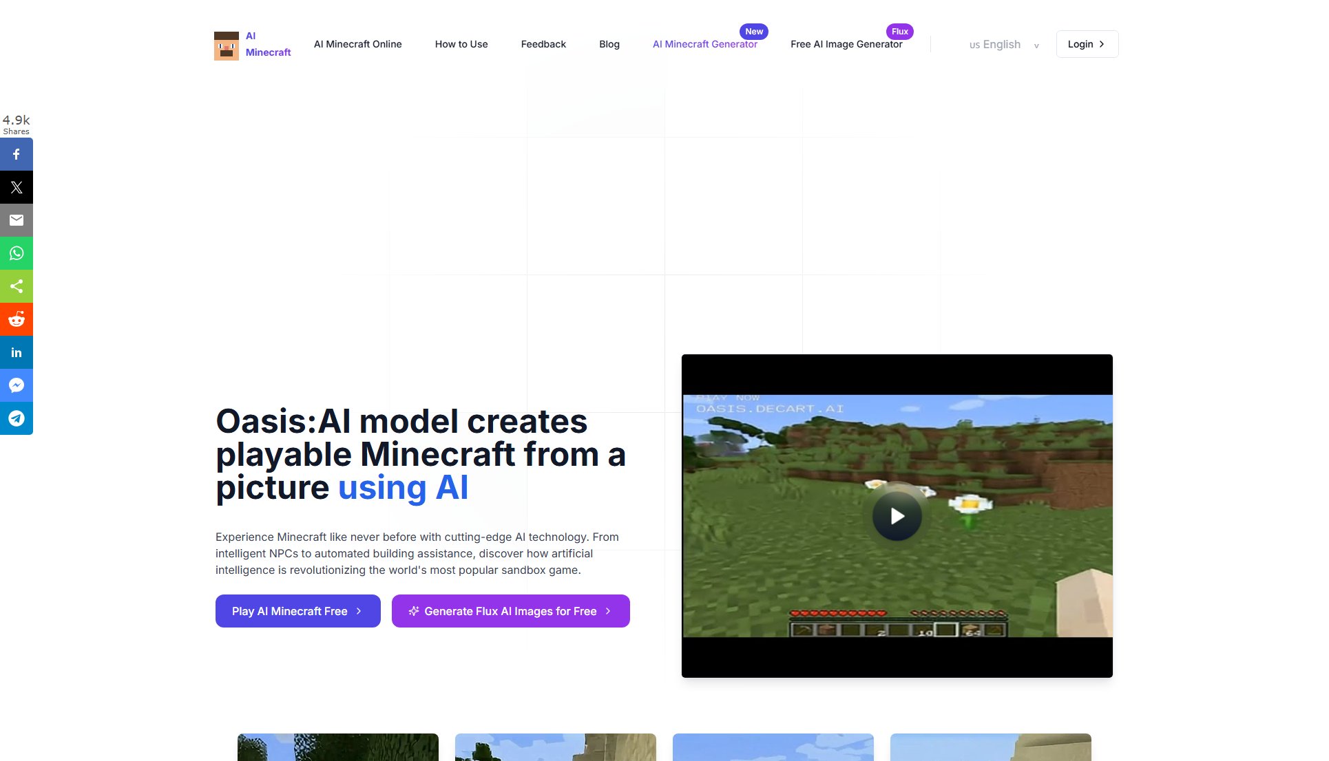 AI Minecraft AI Minecraft Interface & Screenshots AI Minecraft AI Minecraft Interface & Screenshots
