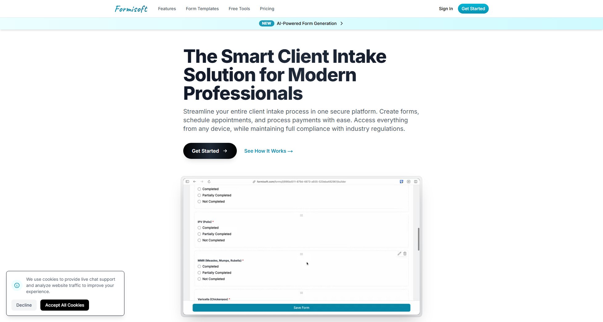Formisoft Formisoft Interface & Screenshots Formisoft Formisoft Interface & Screenshots