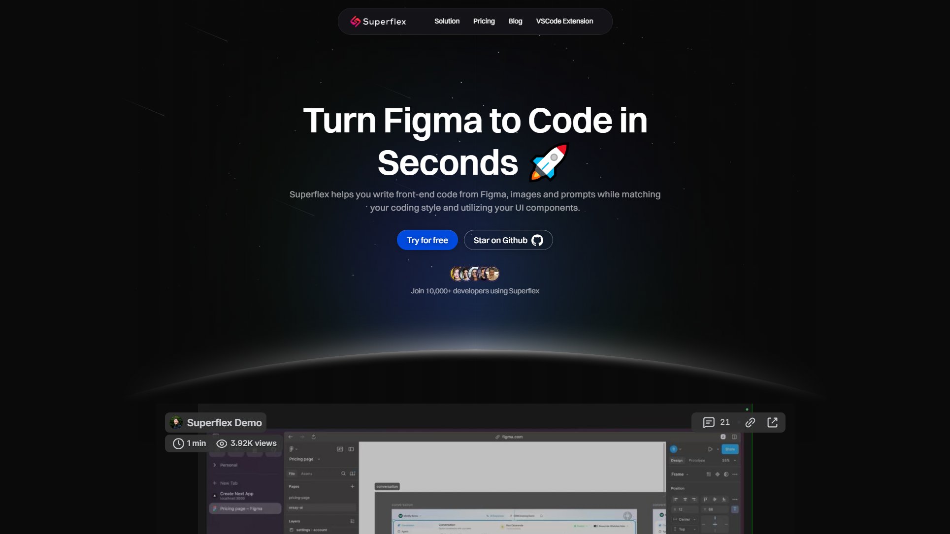 Superflex Superflex Interface & Screenshots