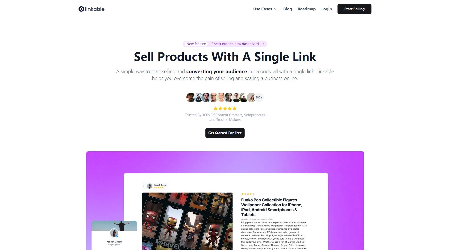 Linkable Linkable Interface & Screenshots Linkable Linkable Interface & Screenshots