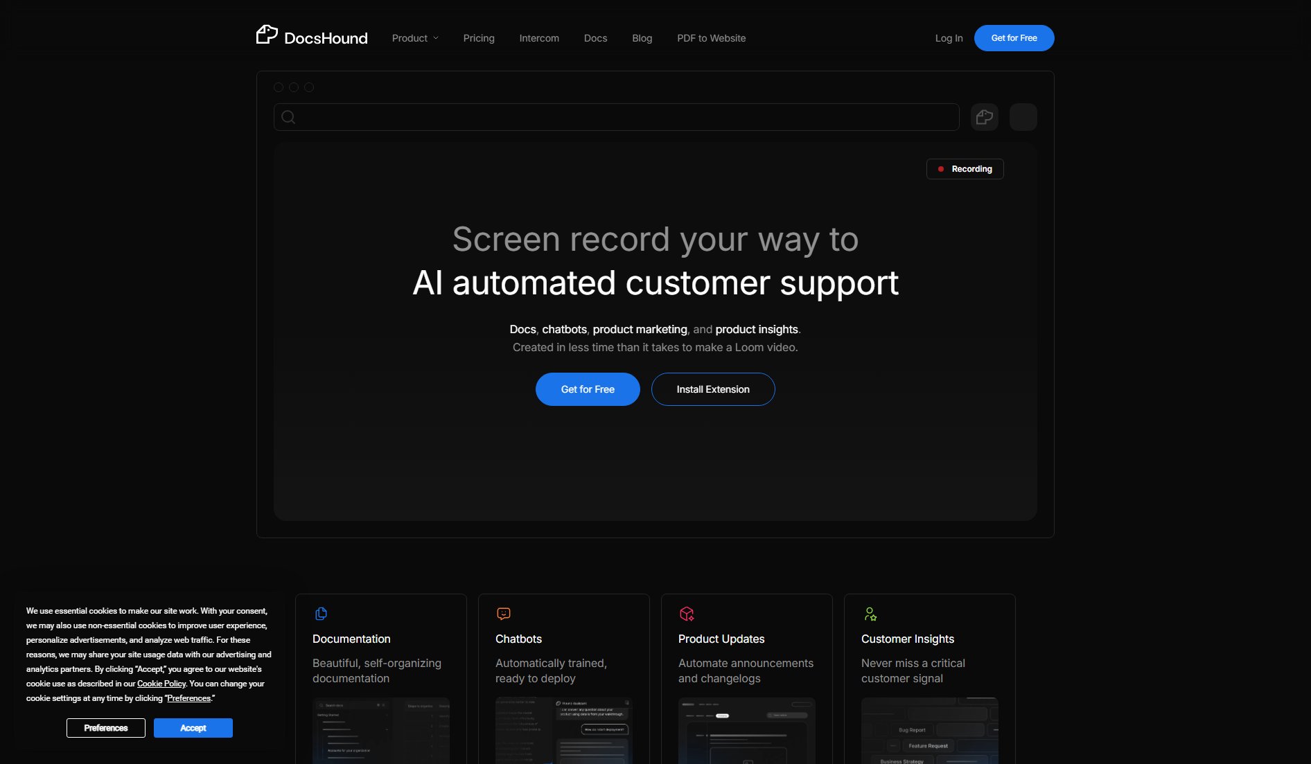 DocsHound DocsHound Interface & Screenshots DocsHound DocsHound Interface & Screenshots