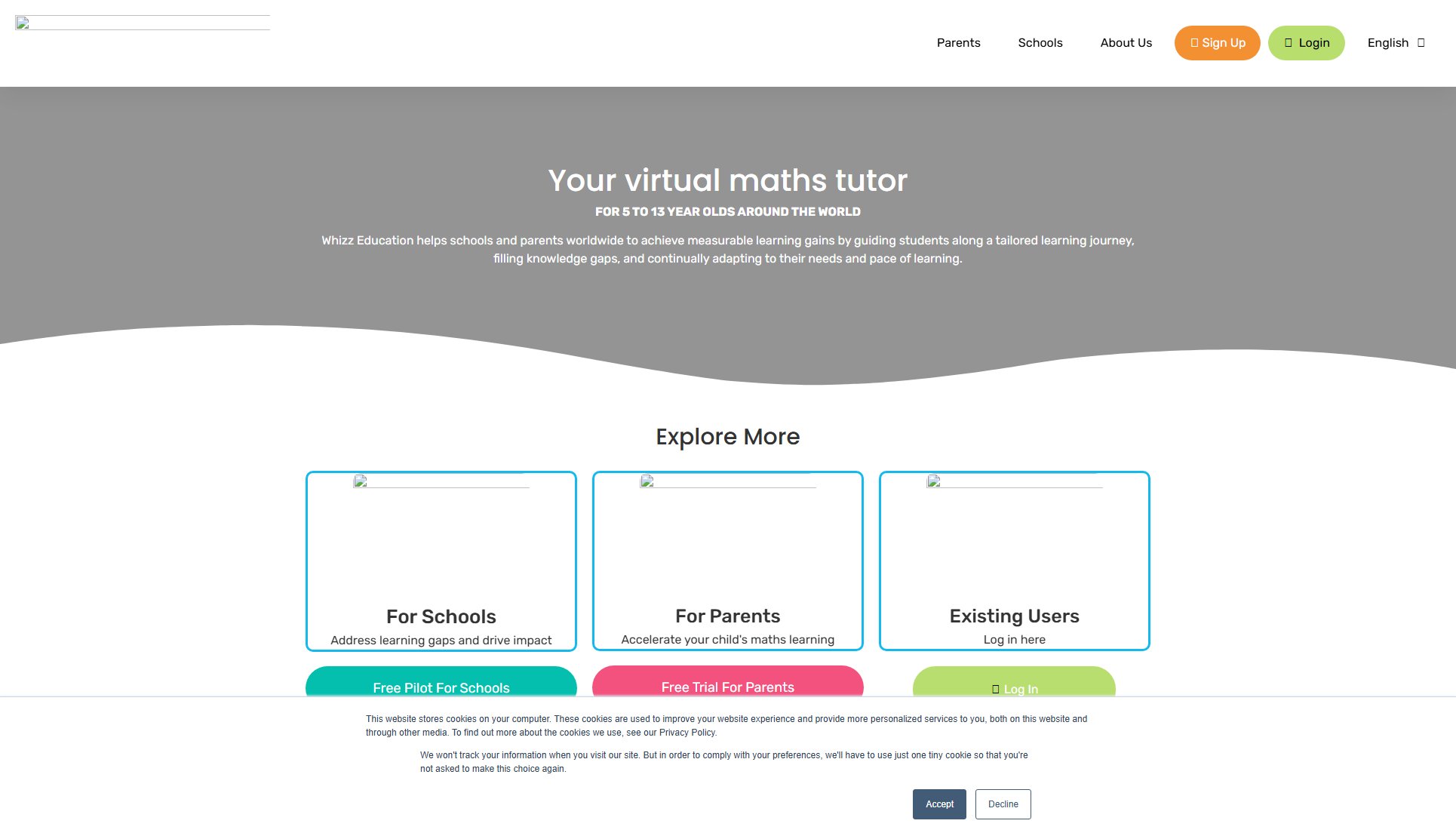 Maths-Whizz Maths-Whizz Interface & Screenshots
