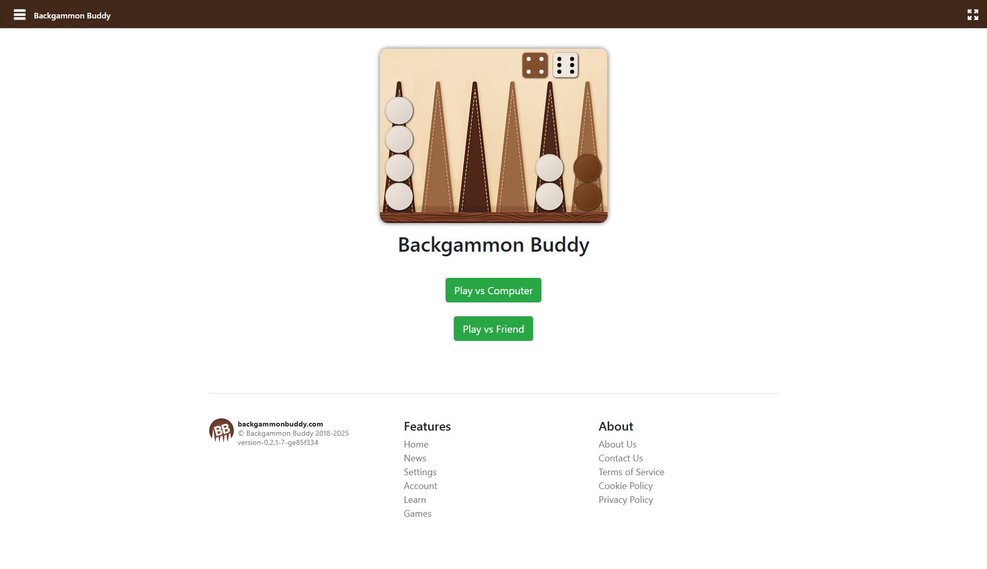 Backgammon Buddy Backgammon Buddy Interface & Screenshots Backgammon Buddy Backgammon Buddy Interface & Screenshots