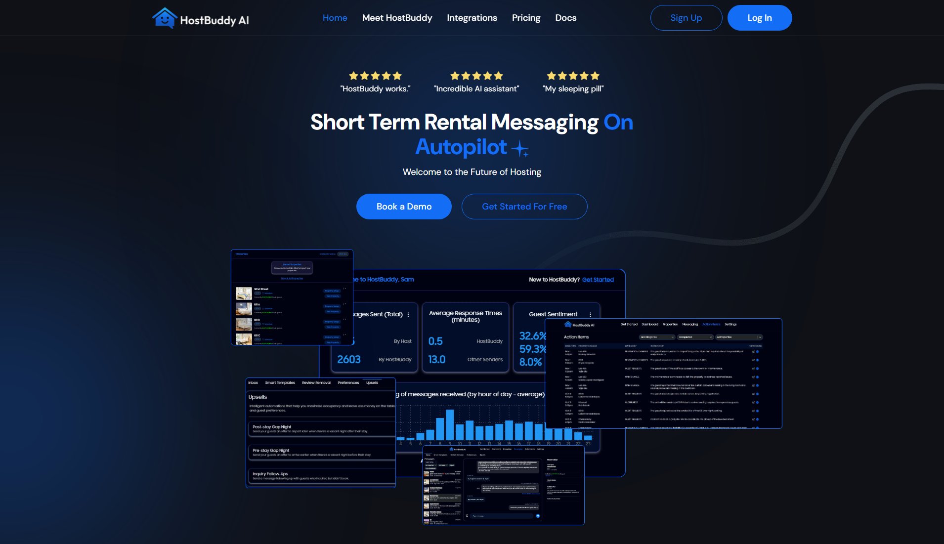 HostBuddy AI Screenshot