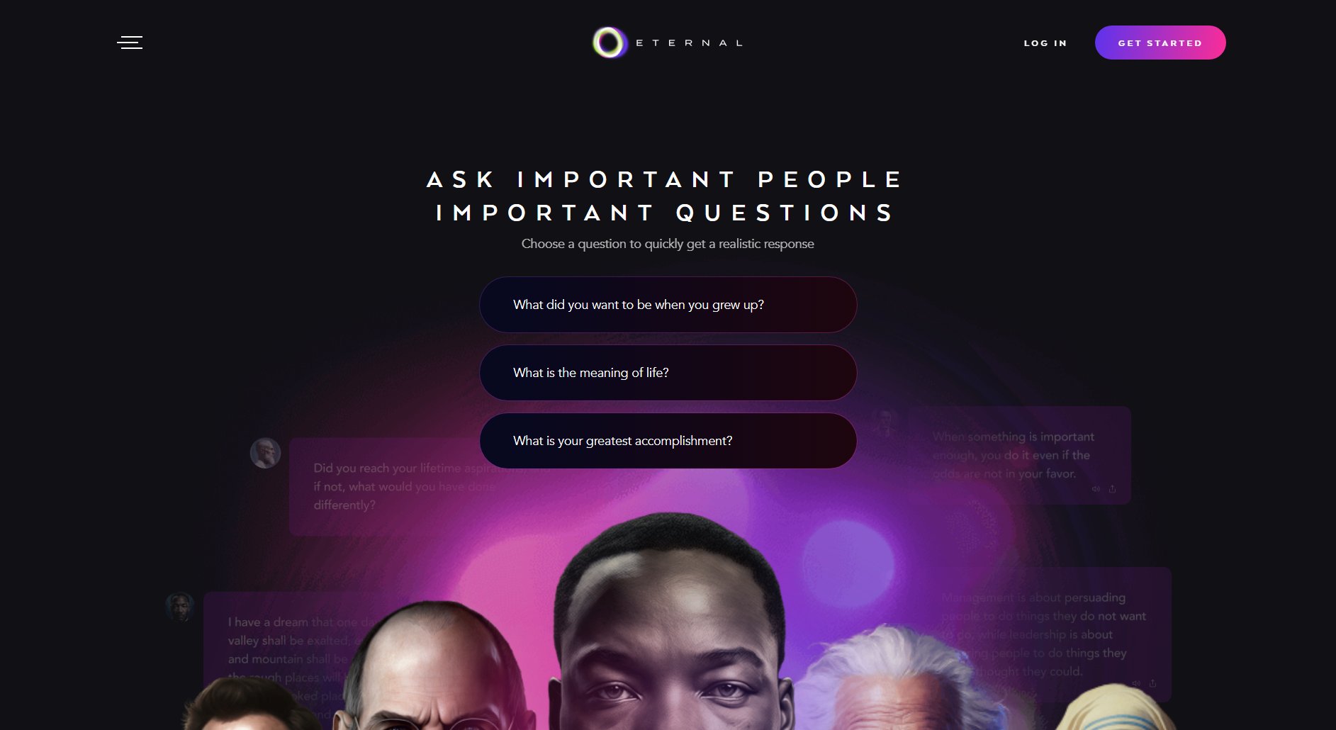 Eternal AI Eternal AI Interface & Screenshots Eternal AI Eternal AI Interface & Screenshots