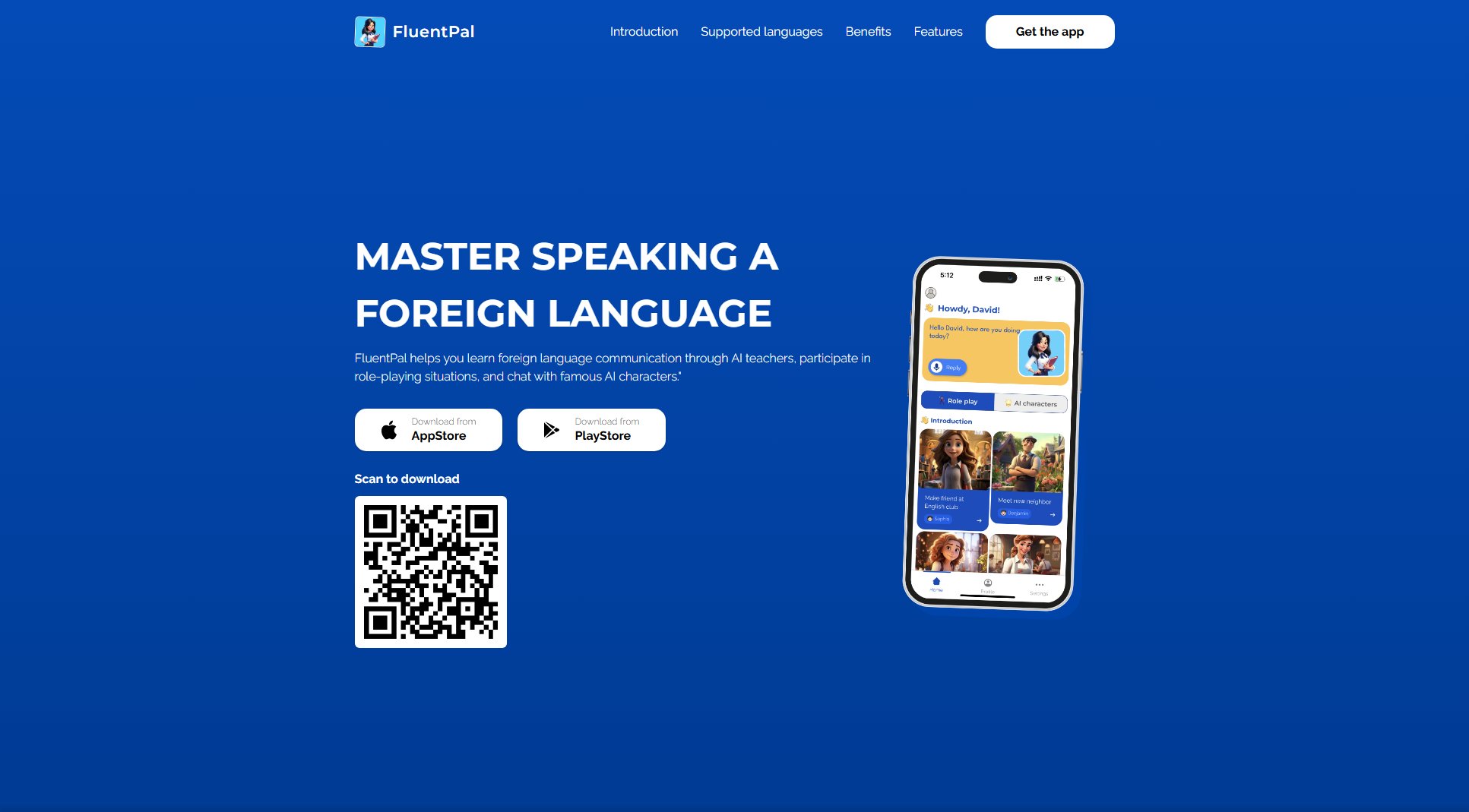 FluentPal FluentPal Interface & Screenshots
