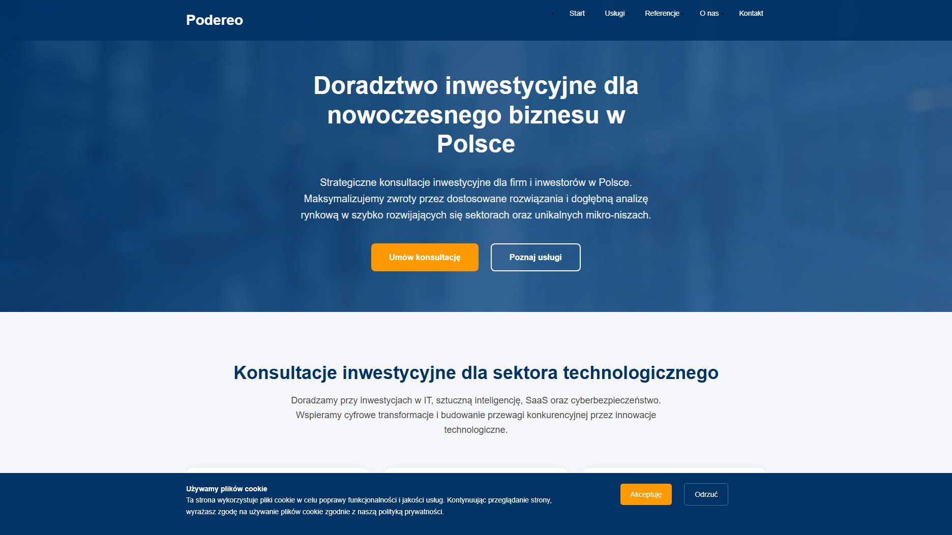 Podereo Podereo Interface & Screenshots