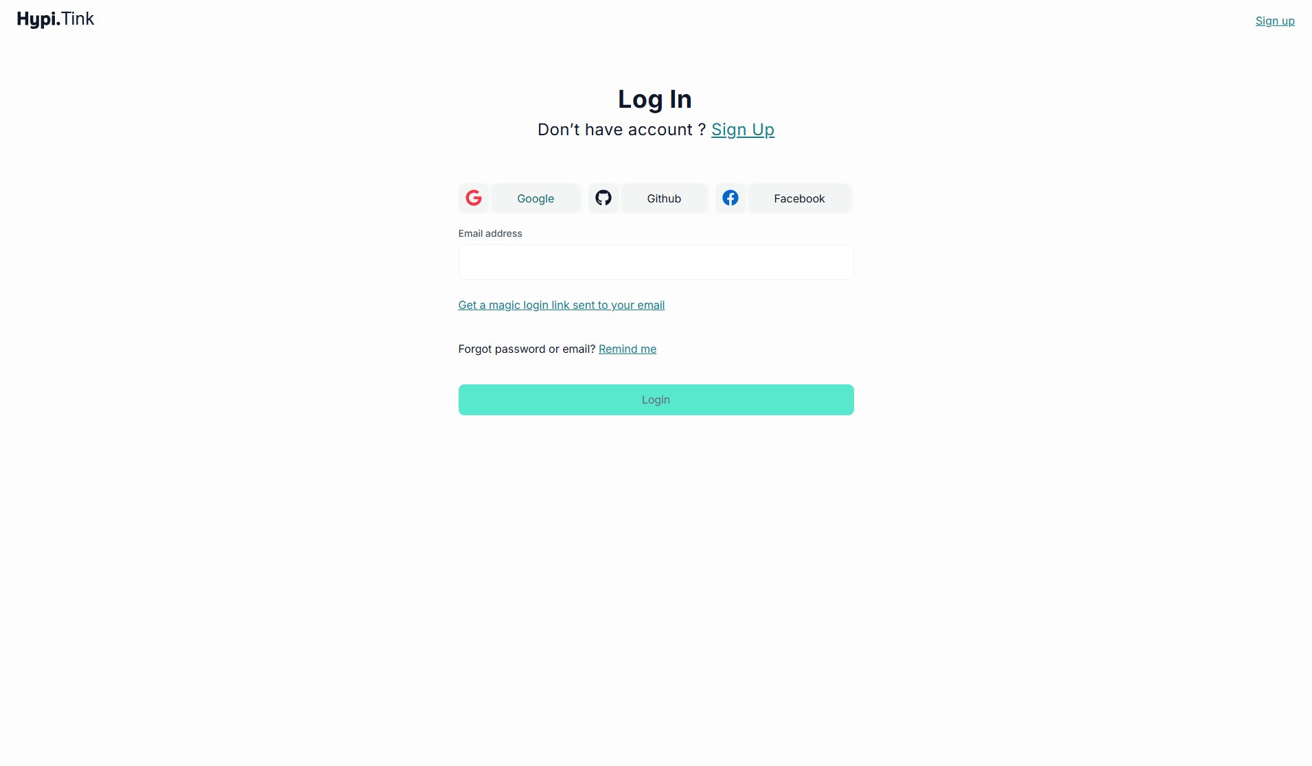 Hypi.Tink Hypi.Tink Interface & Screenshots