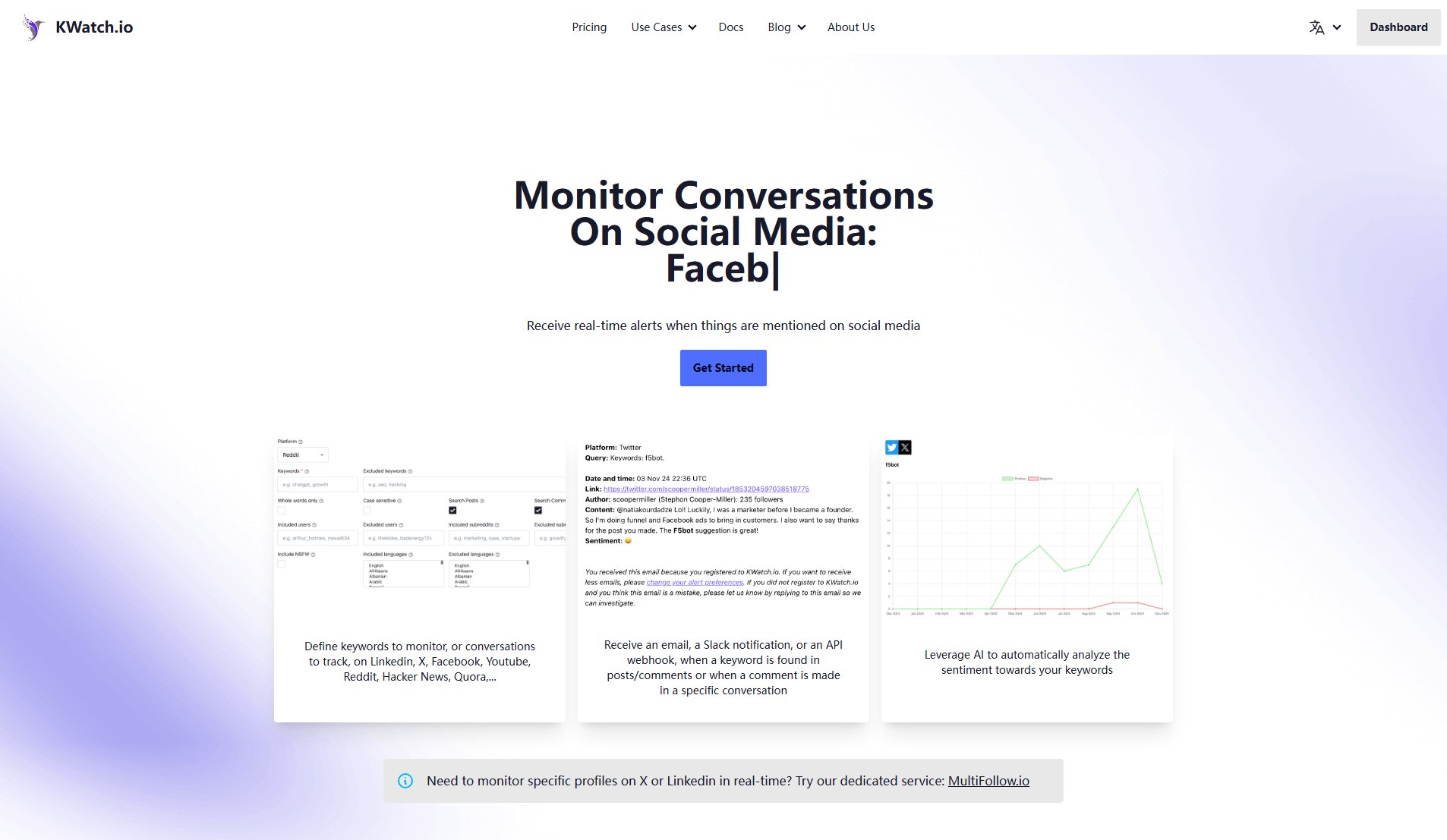 KWatch.io KWatch.io Interface & Screenshots KWatch.io KWatch.io Interface & Screenshots