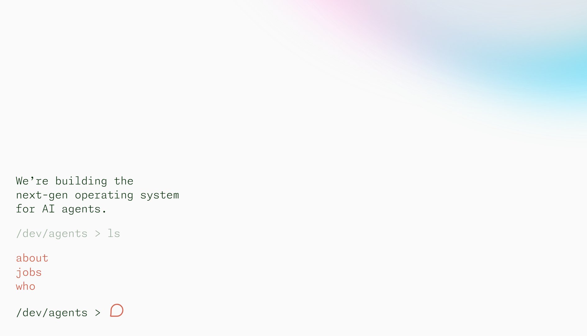 /dev/agents /dev/agents Interface & Screenshots /dev/agents /dev/agents Interface & Screenshots