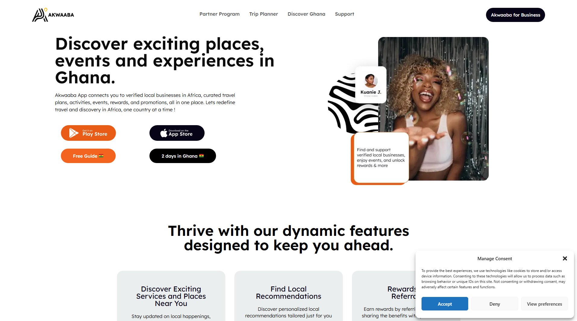 Akwaaba App Akwaaba App Interface & Screenshots