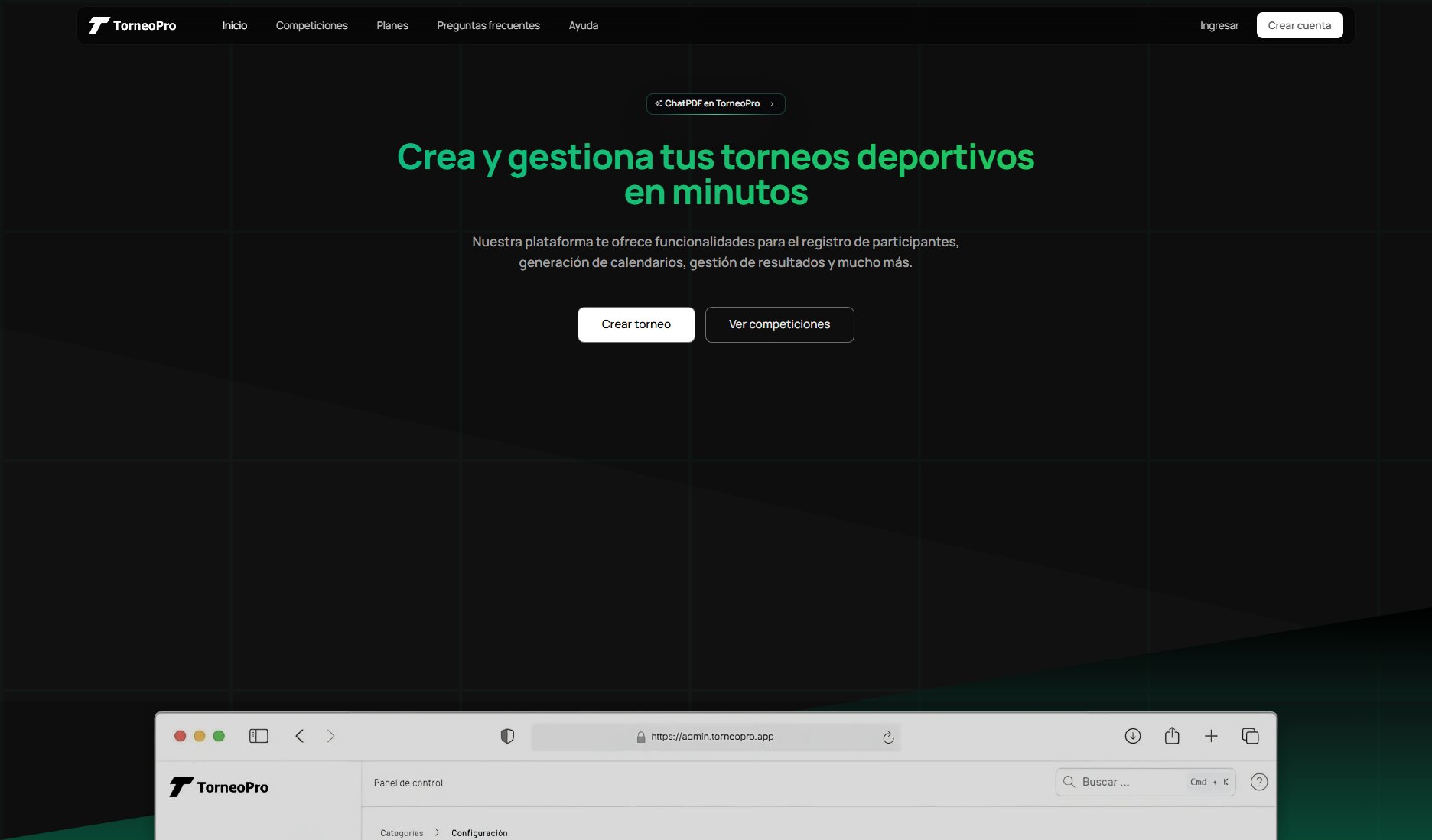 TorneoPro TorneoPro Interface & Screenshots TorneoPro TorneoPro Interface & Screenshots
