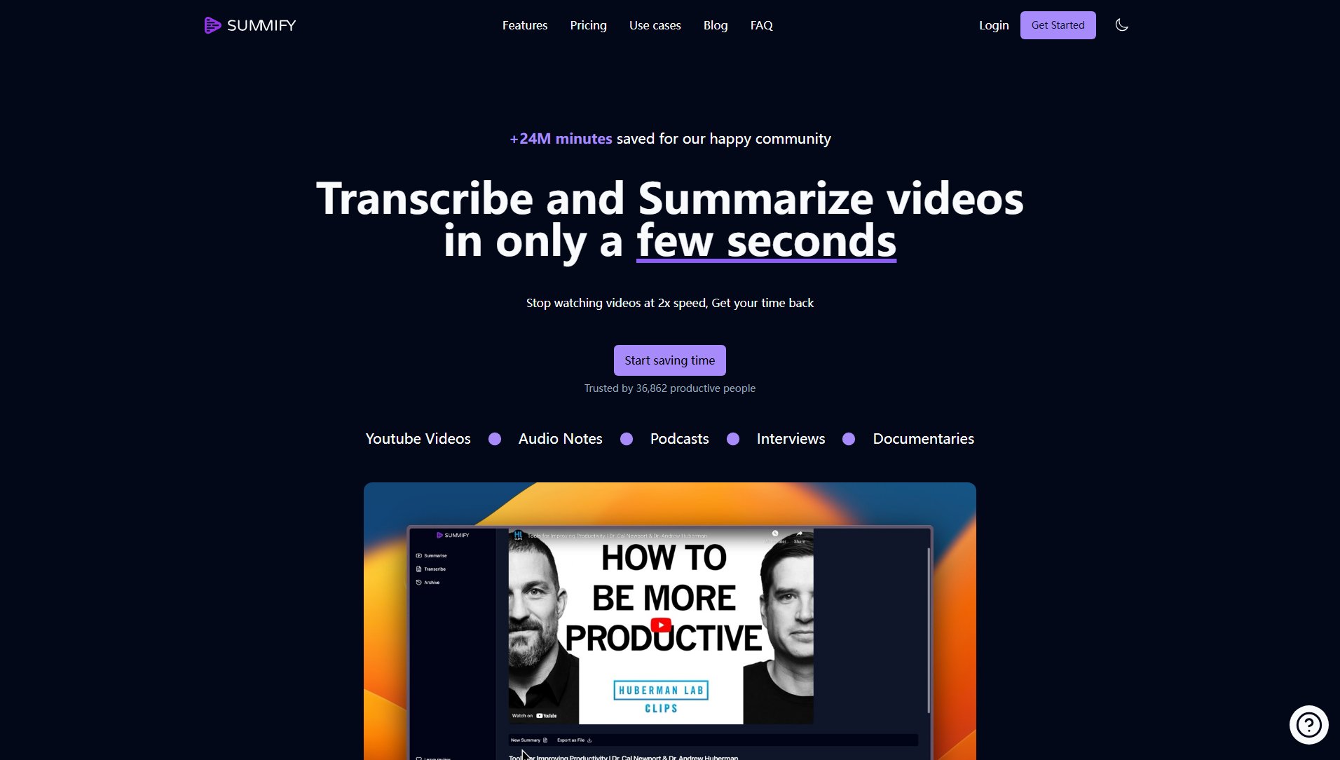 Summify Summify Interface & Screenshots
