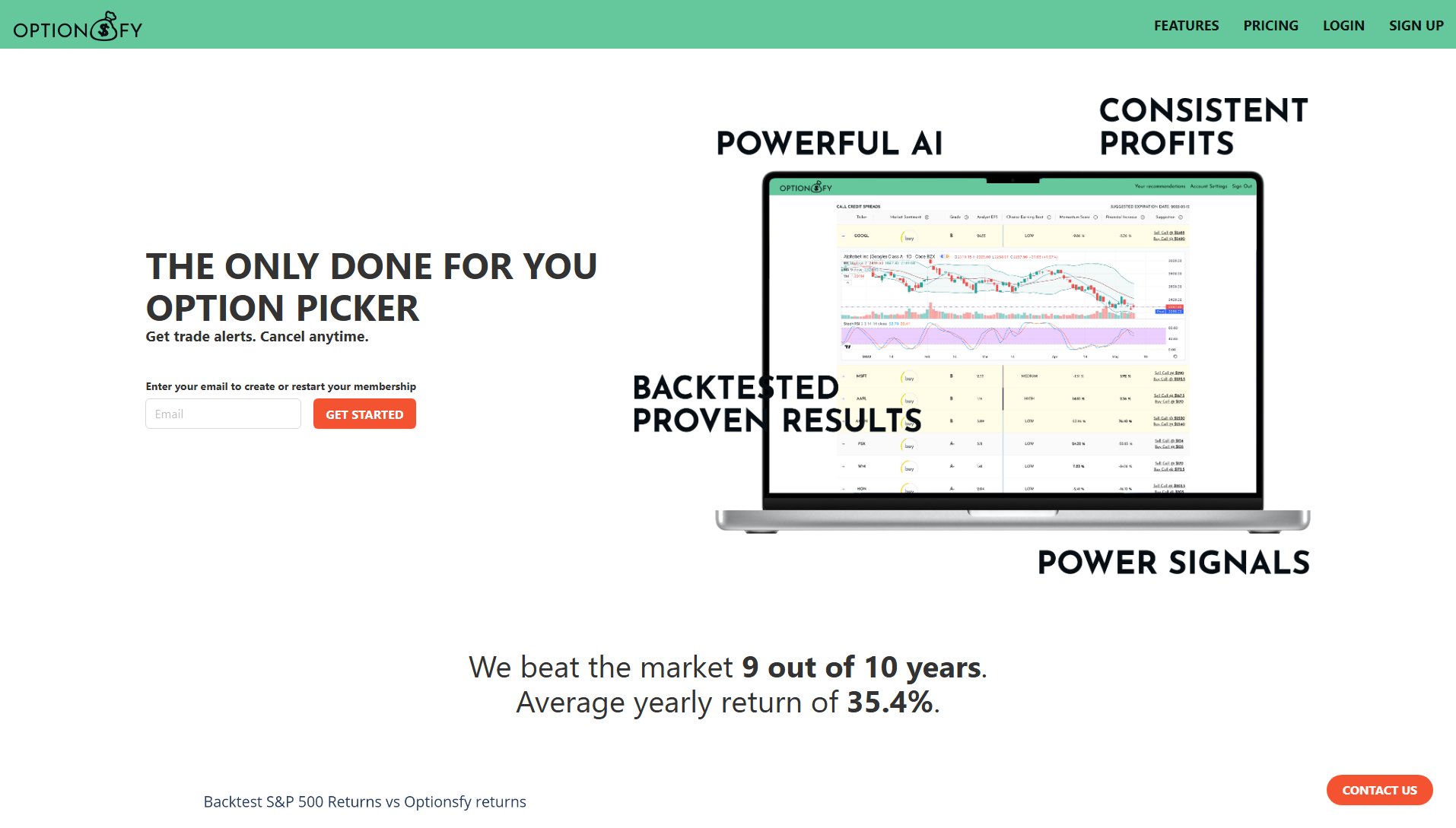 Optionsfy Optionsfy Interface & Screenshots Optionsfy Optionsfy Interface & Screenshots