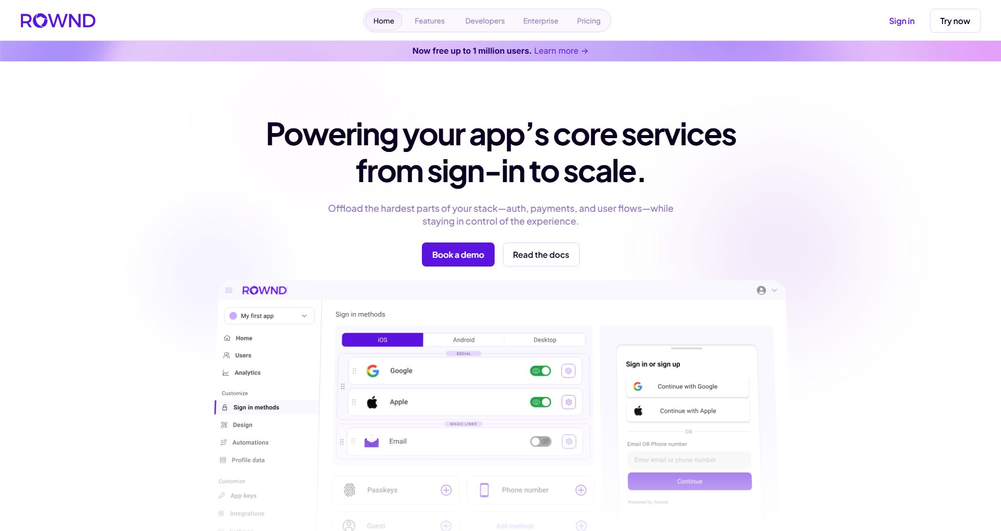 Rownd Rownd Interface & Screenshots