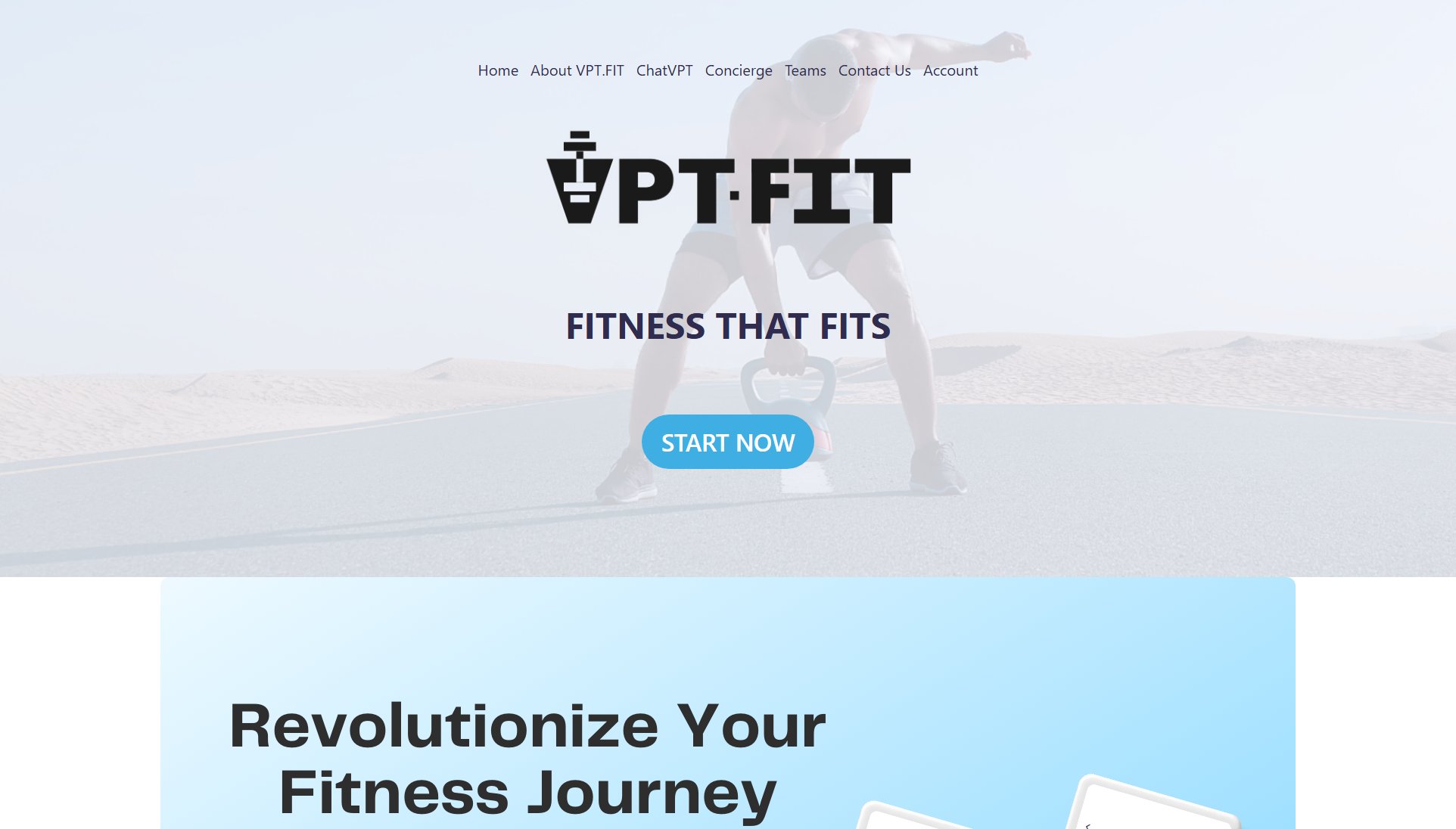 VPT.FIT VPT.FIT Interface & Screenshots