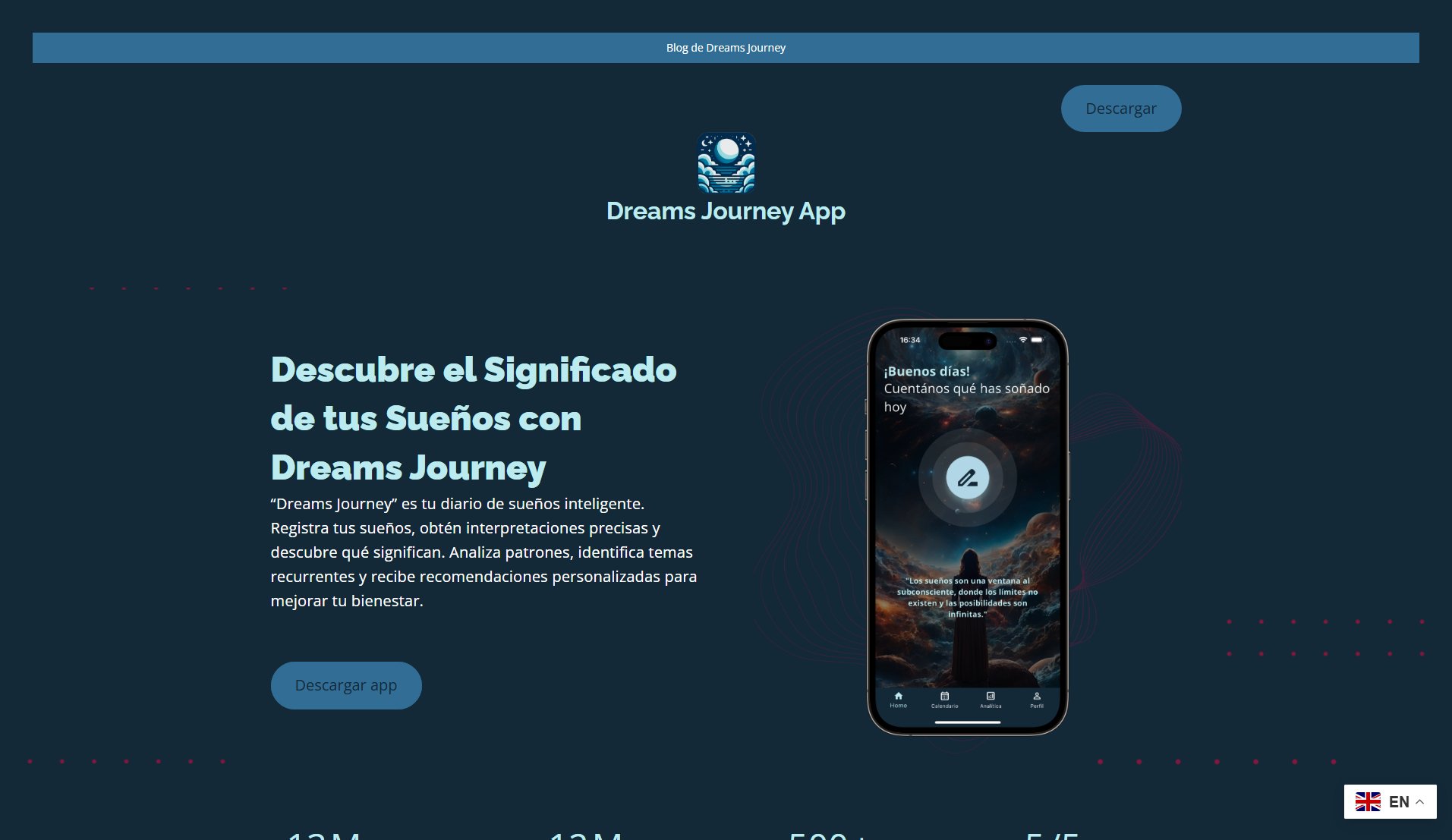 Dreams Journey - Diario de Sueños, Interpretación y Monitor de Sueño Dreams Journey - Diario de Sueños, Interpretación y Monitor de Sueño Interface & Screenshots Dreams Journey - Diario de Sueños, Interpretación y Monitor de Sueño Dreams Journey - Diario de Sueños, Interpretación y Monitor de Sueño Interface & Screenshots