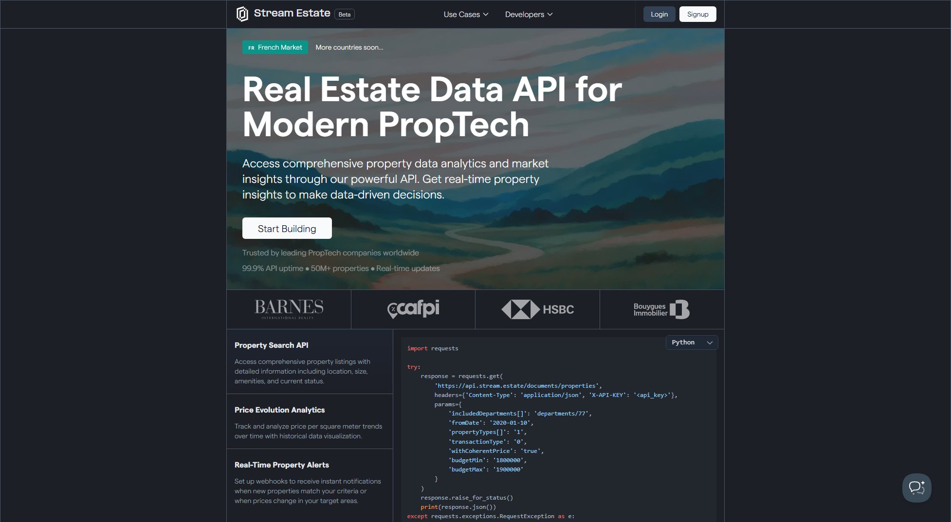 Stream.Estate Screenshot