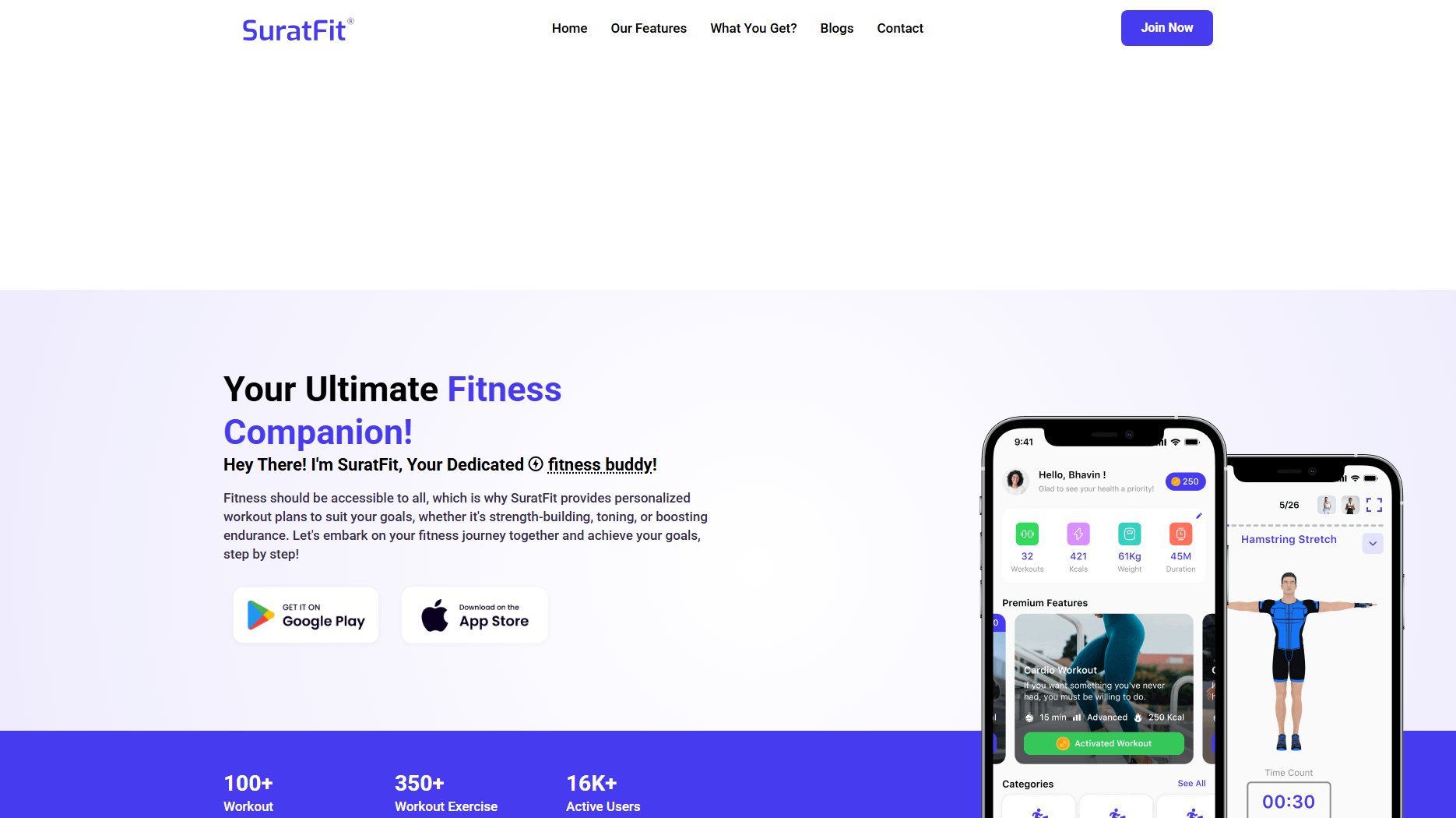 SuratFit SuratFit Interface & Screenshots SuratFit SuratFit Interface & Screenshots