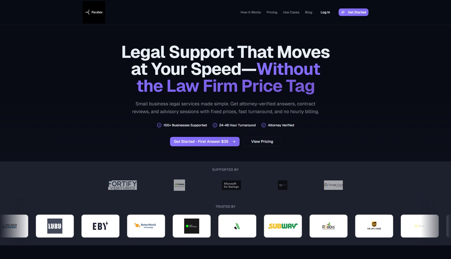 Paralex Paralex Interface & Screenshots