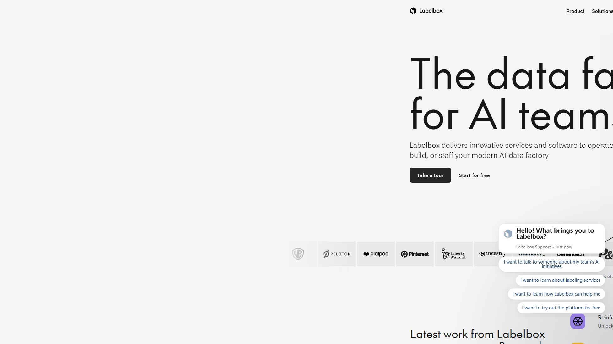 Labelbox Labelbox Interface & Screenshots