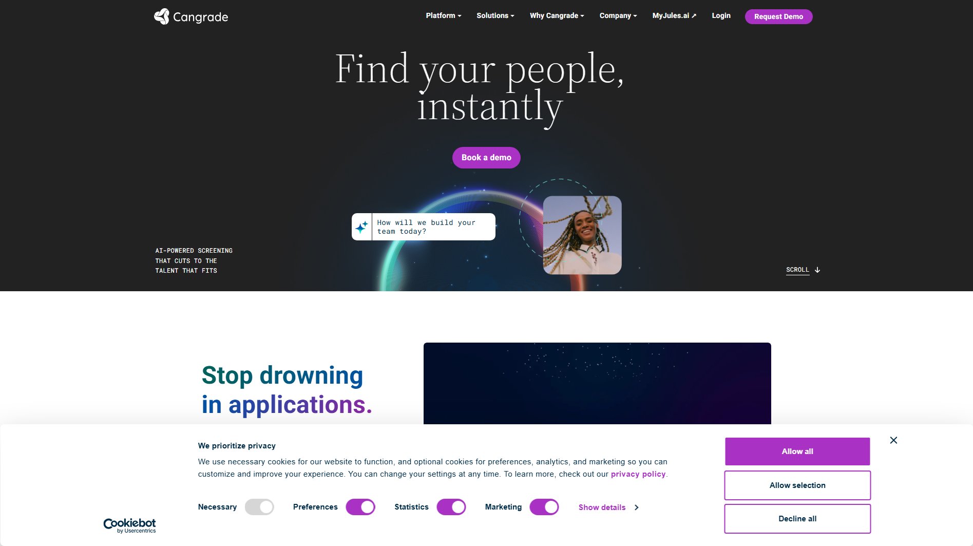 Cangrade Cangrade Interface & Screenshots Cangrade Cangrade Interface & Screenshots
