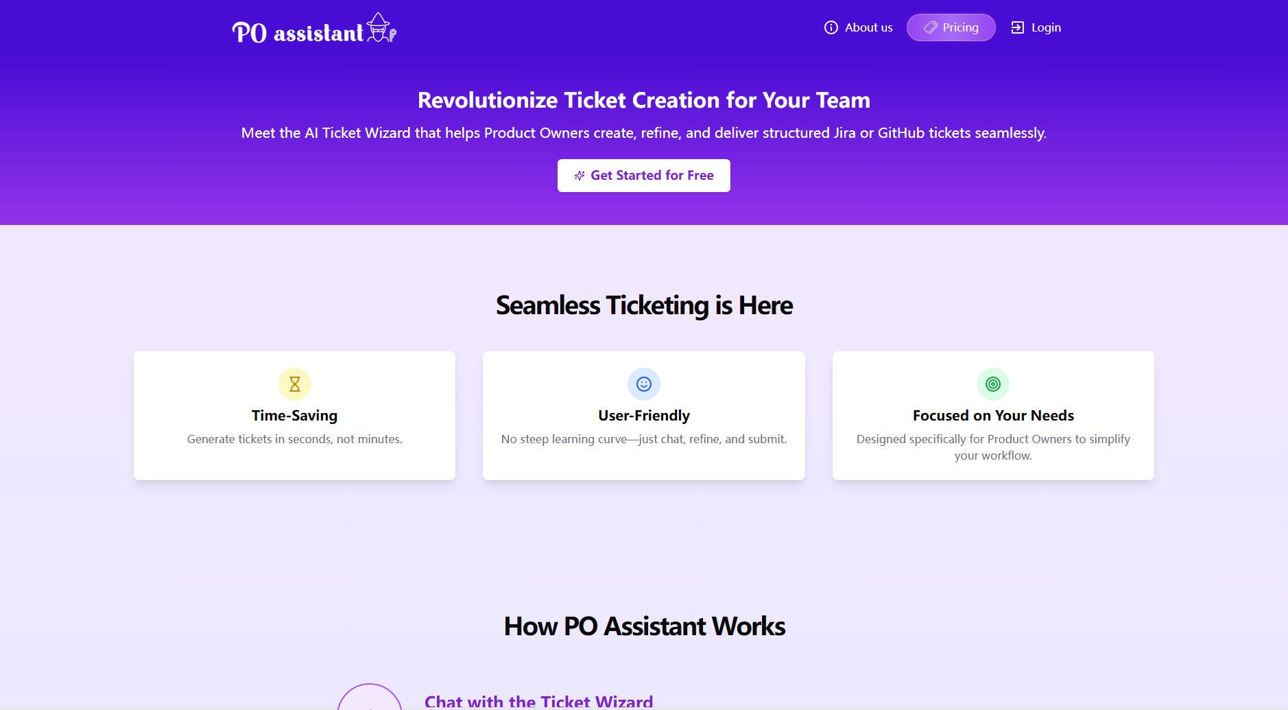 PO Assistant PO Assistant Interface & Screenshots