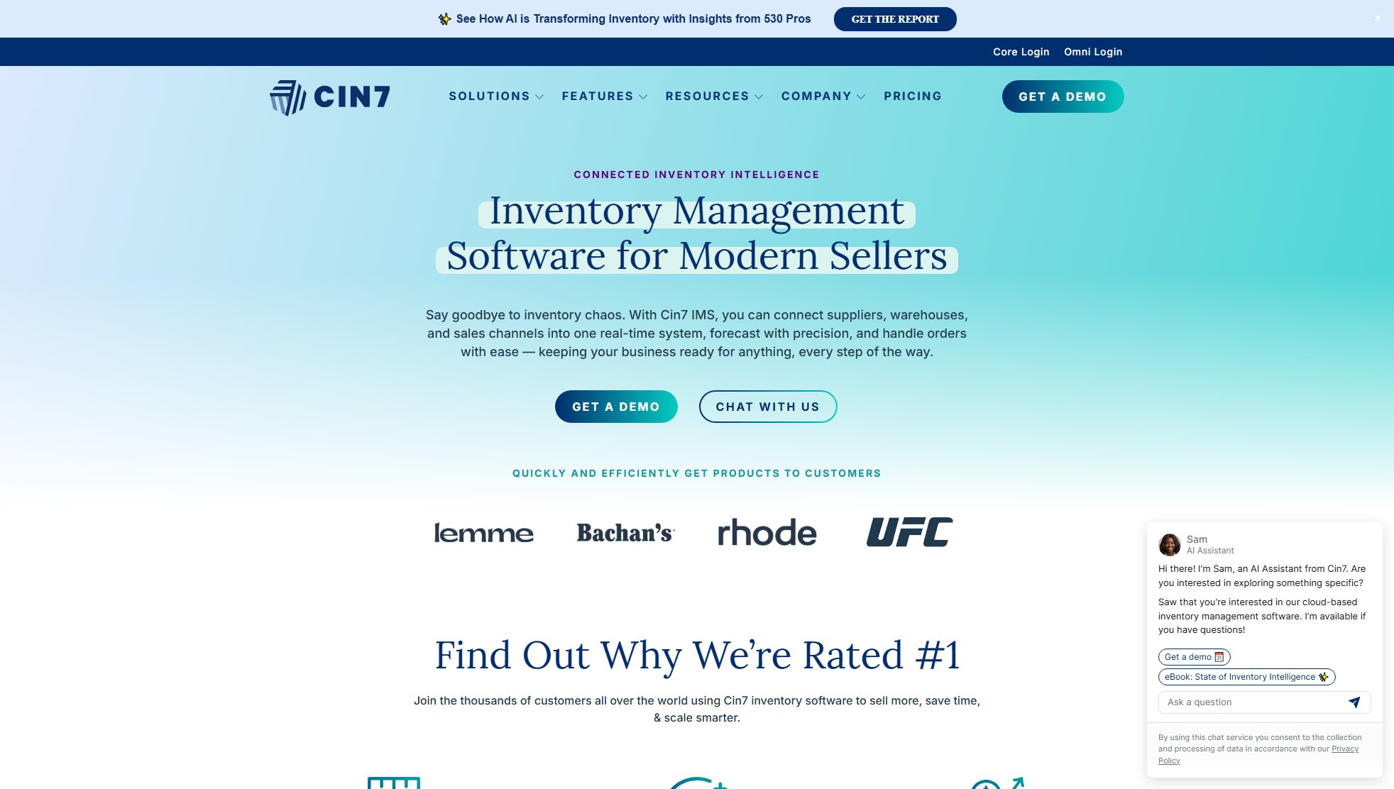 Cin7 IMS Screenshot
